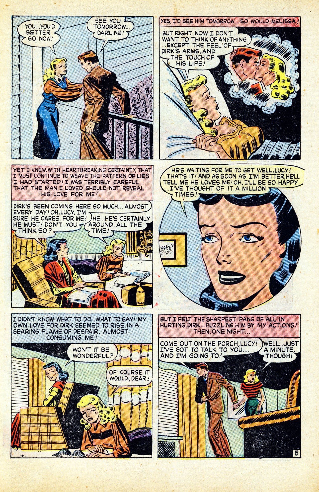 Read online My Love (1949) comic -  Issue #3 - 7