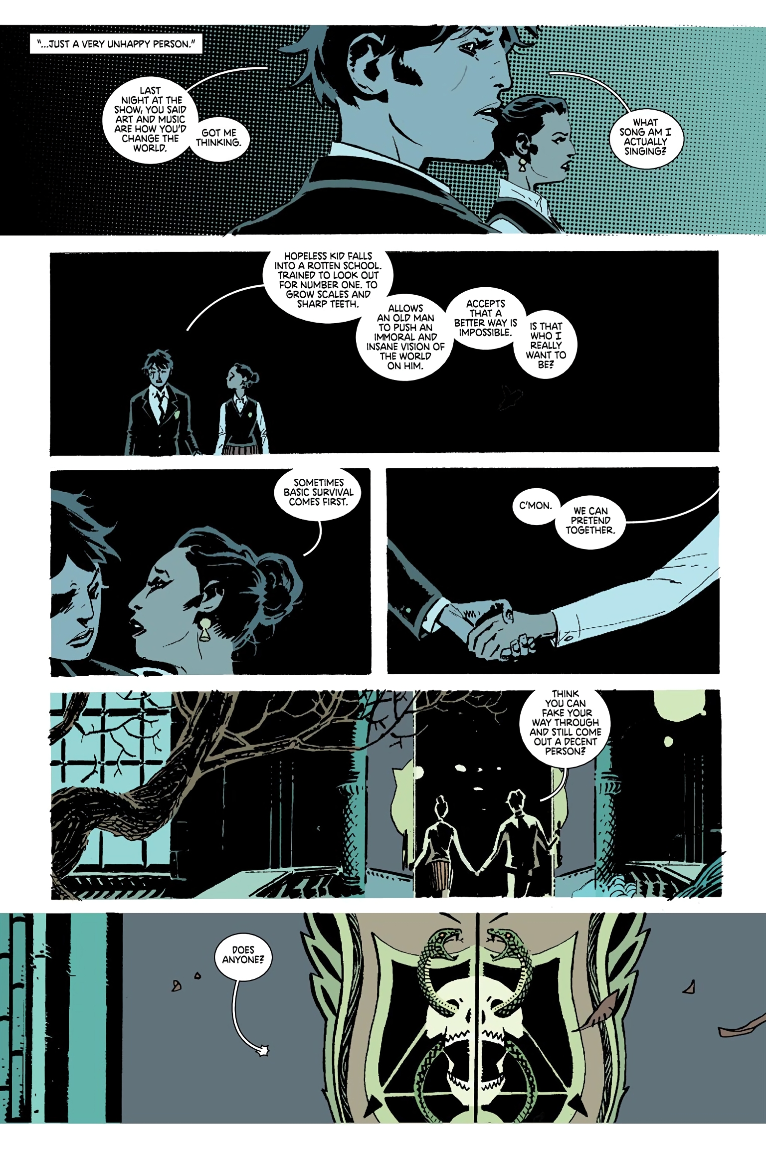 Read online Deadly Class comic -  Issue # _Deluxe Edition Teen Age Riot (Part 3) - 22