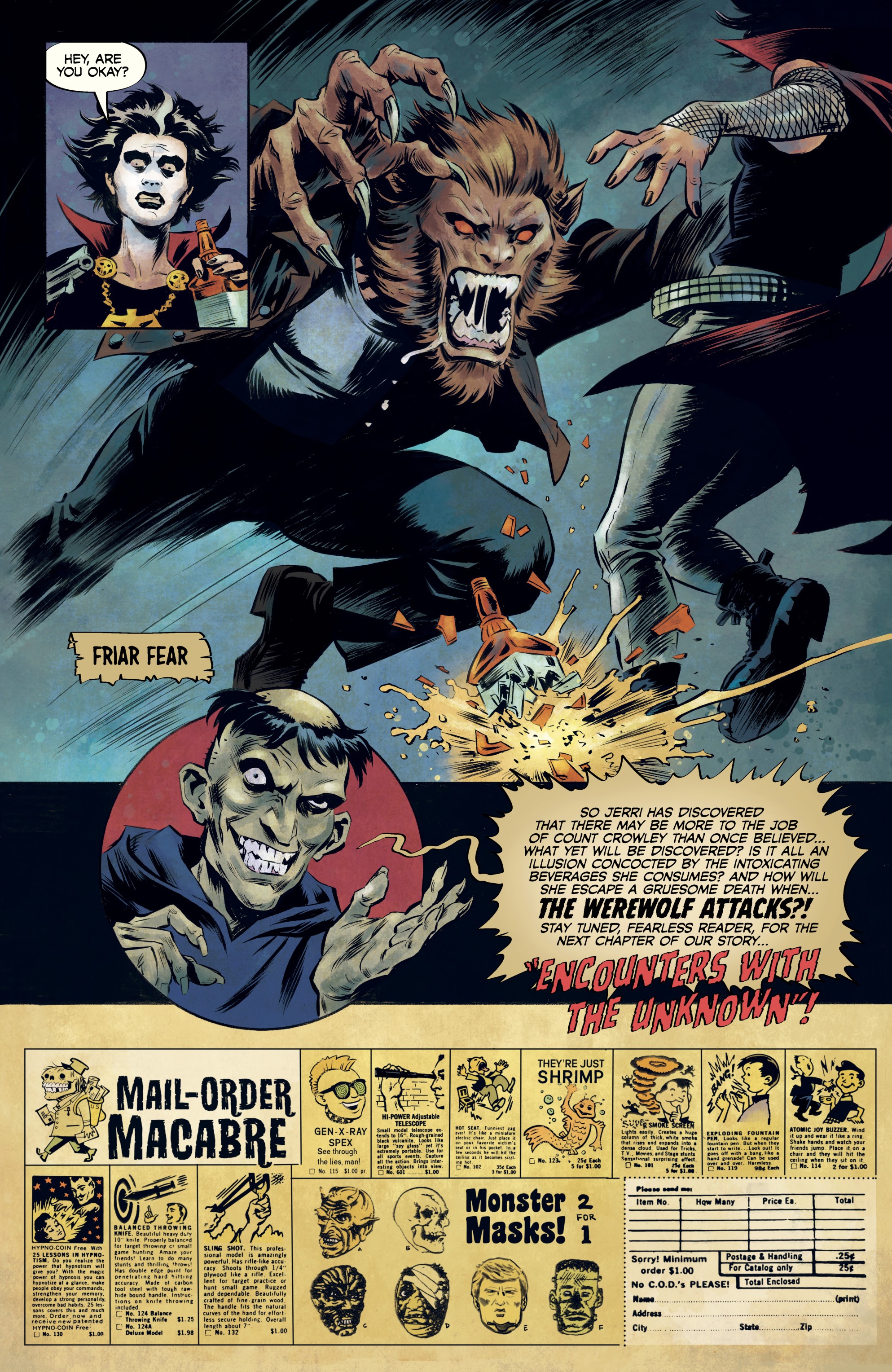 Read online Count Crowley: Reluctant Midnight Monster Hunter comic -  Issue # _TPB - 30