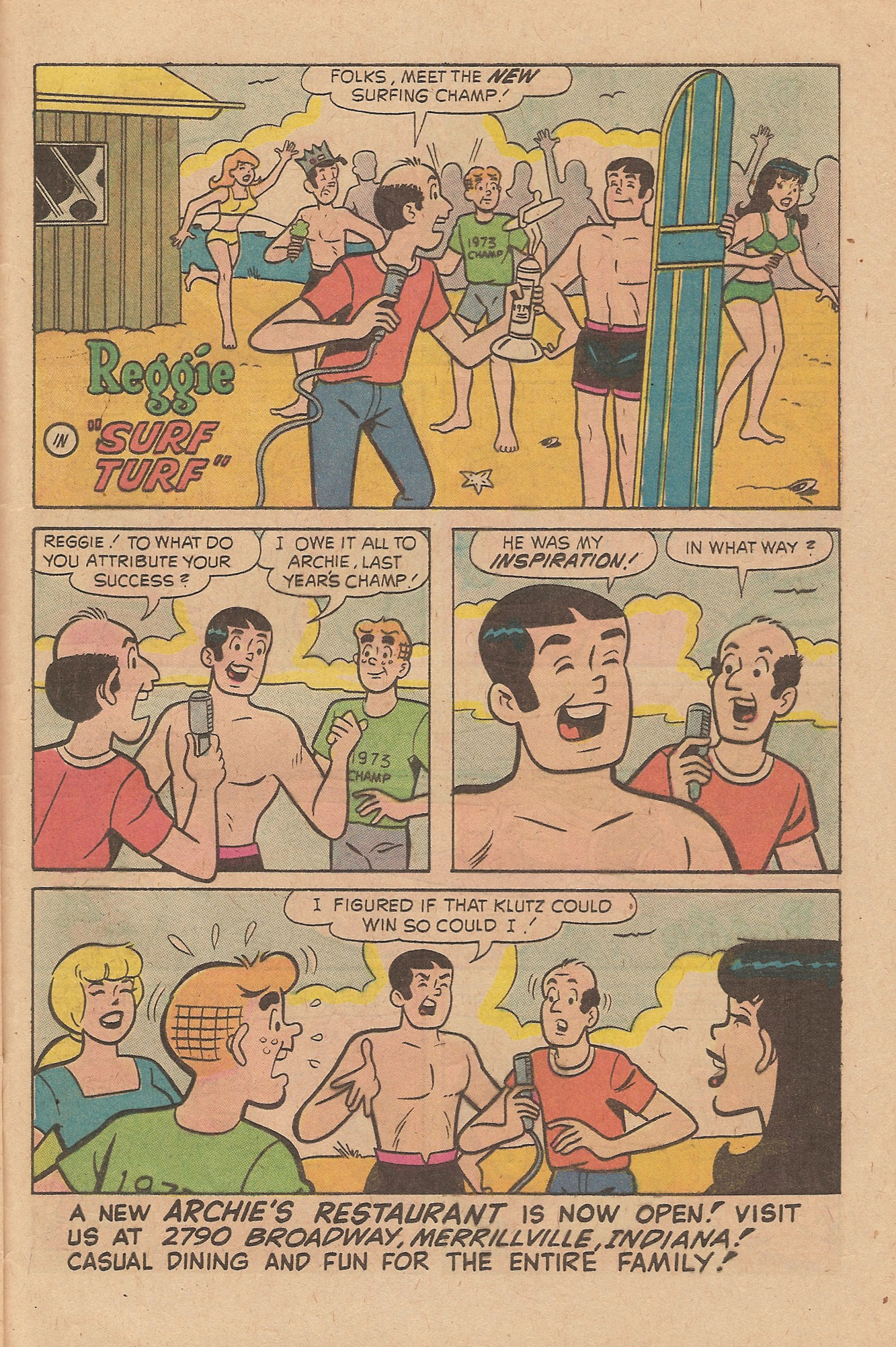 Read online Reggie's Wise Guy Jokes comic -  Issue #31 - 28