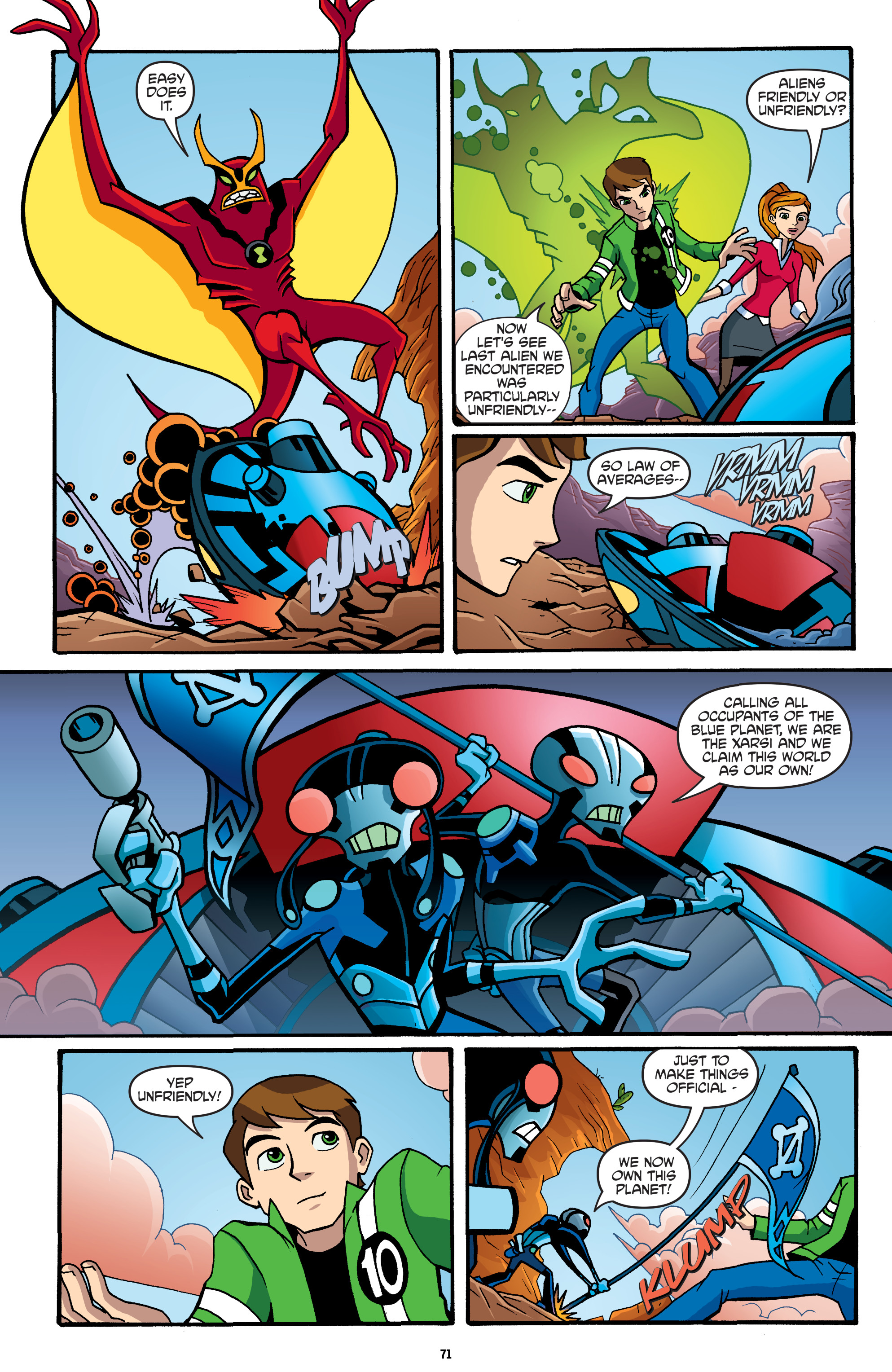 Read online Ben 10 Classics comic -  Issue # TPB 5 - 69