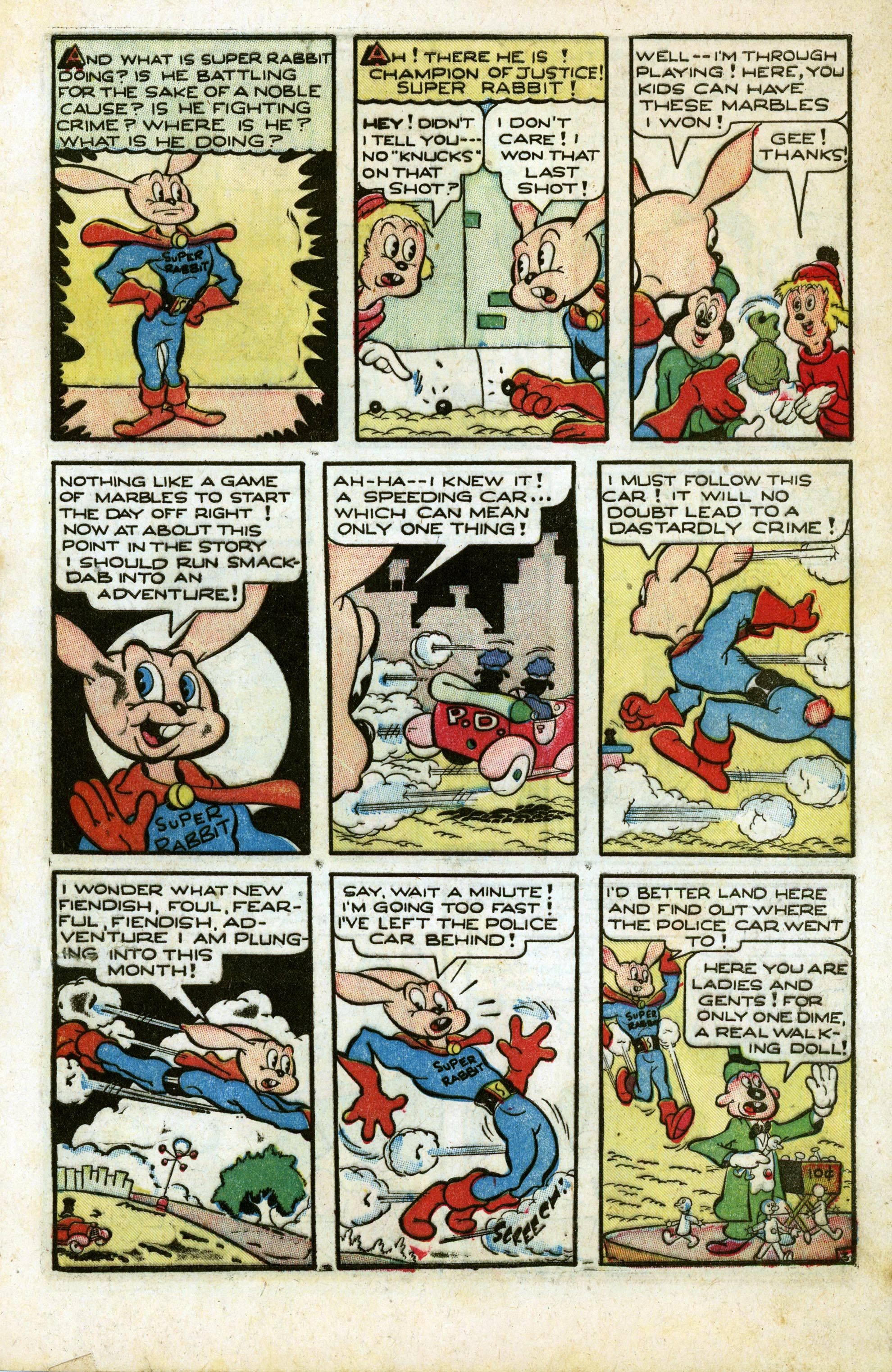 Read online Super Rabbit comic -  Issue #3 - 5