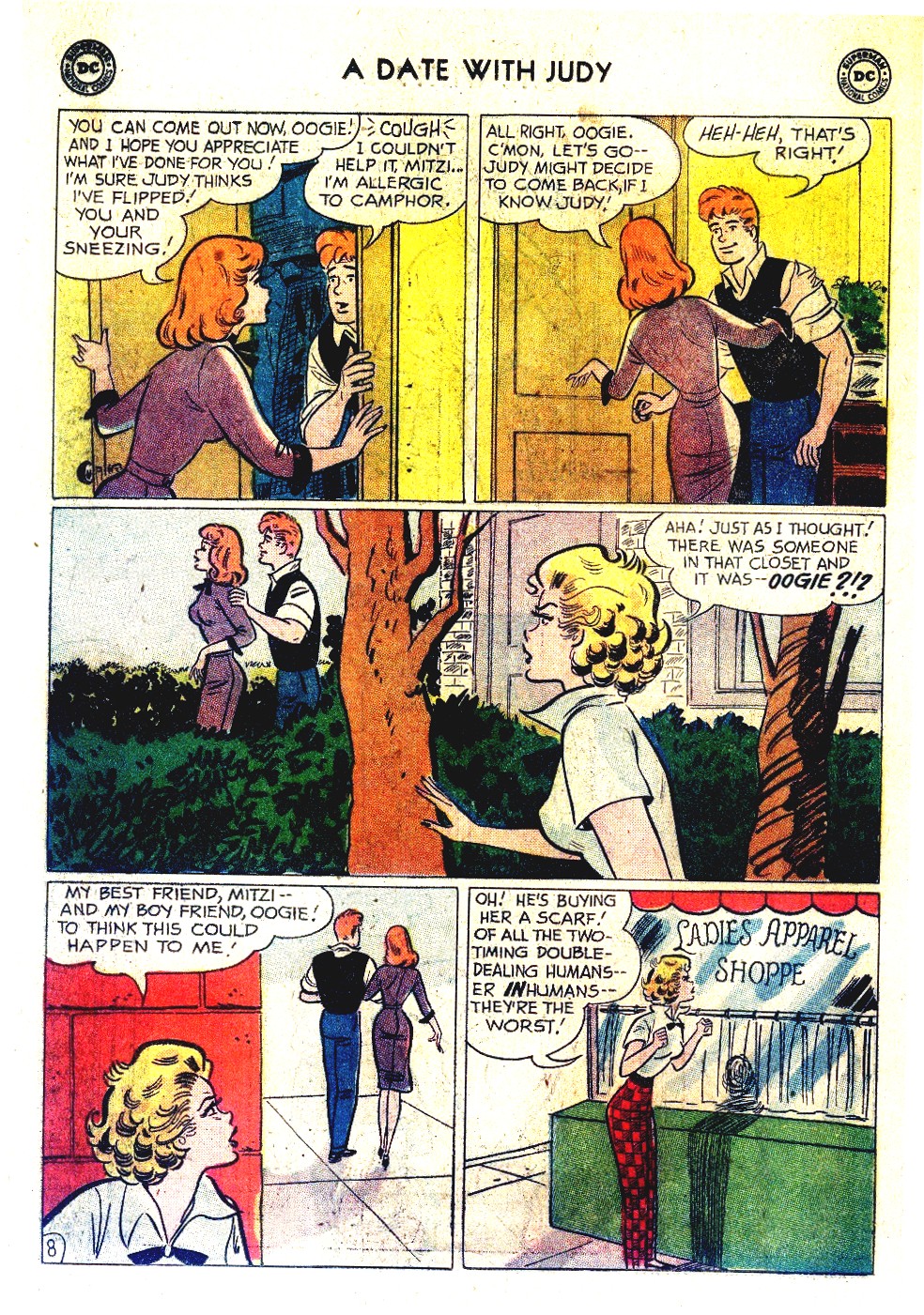 Read online A Date with Judy comic -  Issue #78 - 10