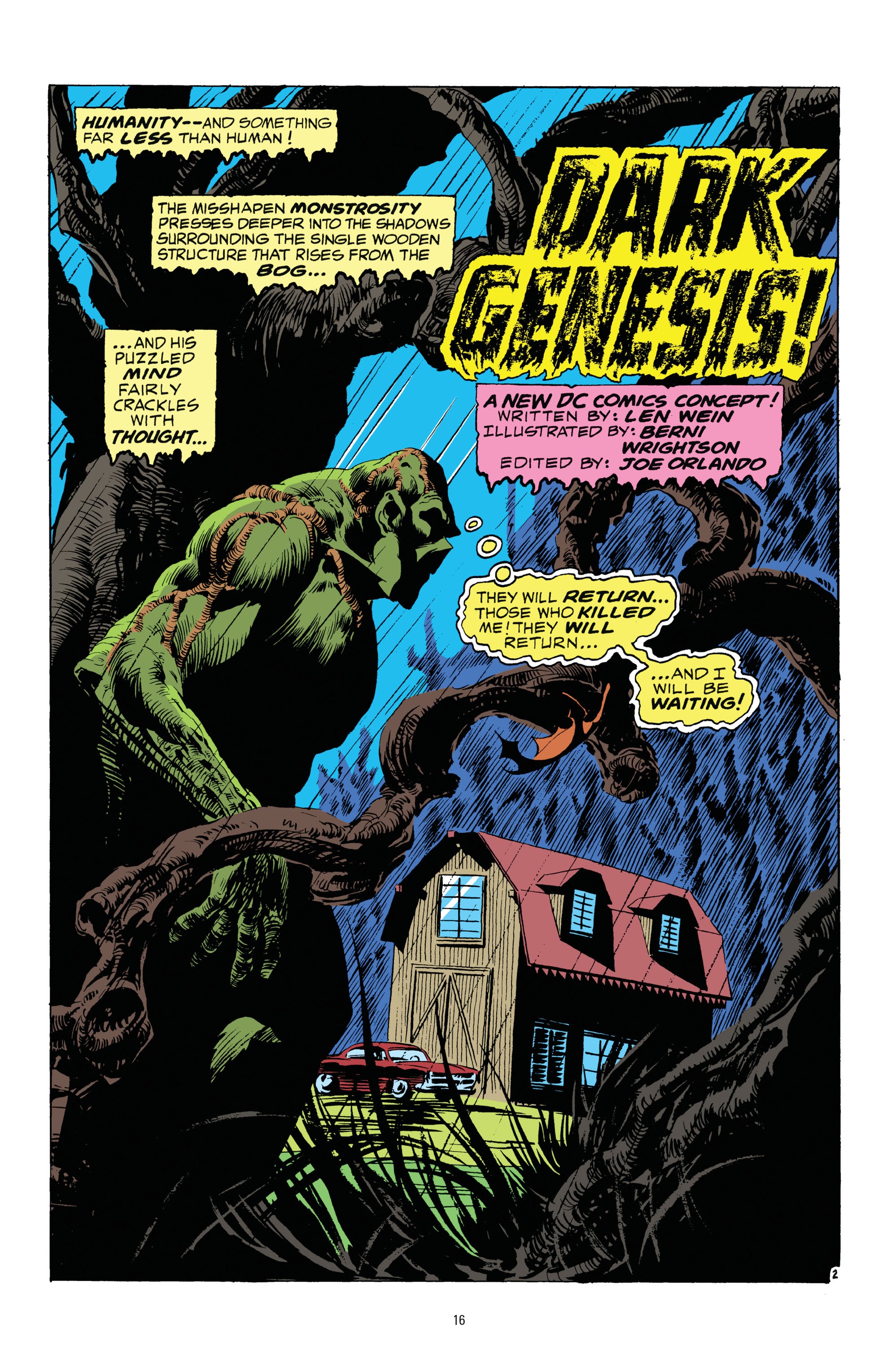Read online Swamp Thing: The Bronze Age comic -  Issue # TPB 1 (Part 1) - 16