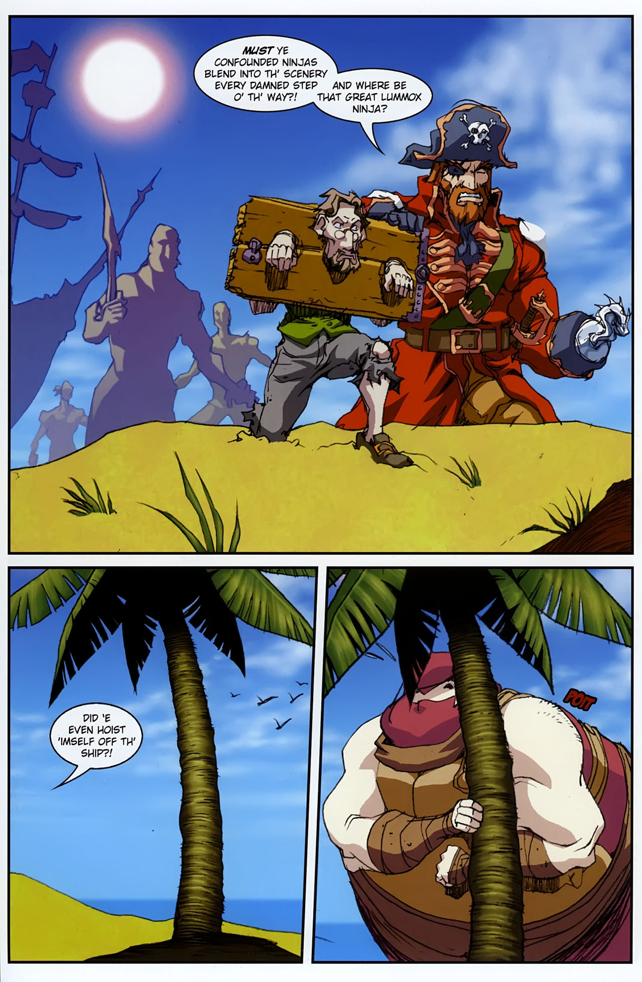 Read online Pirates vs. Ninjas II comic -  Issue #6 - 25