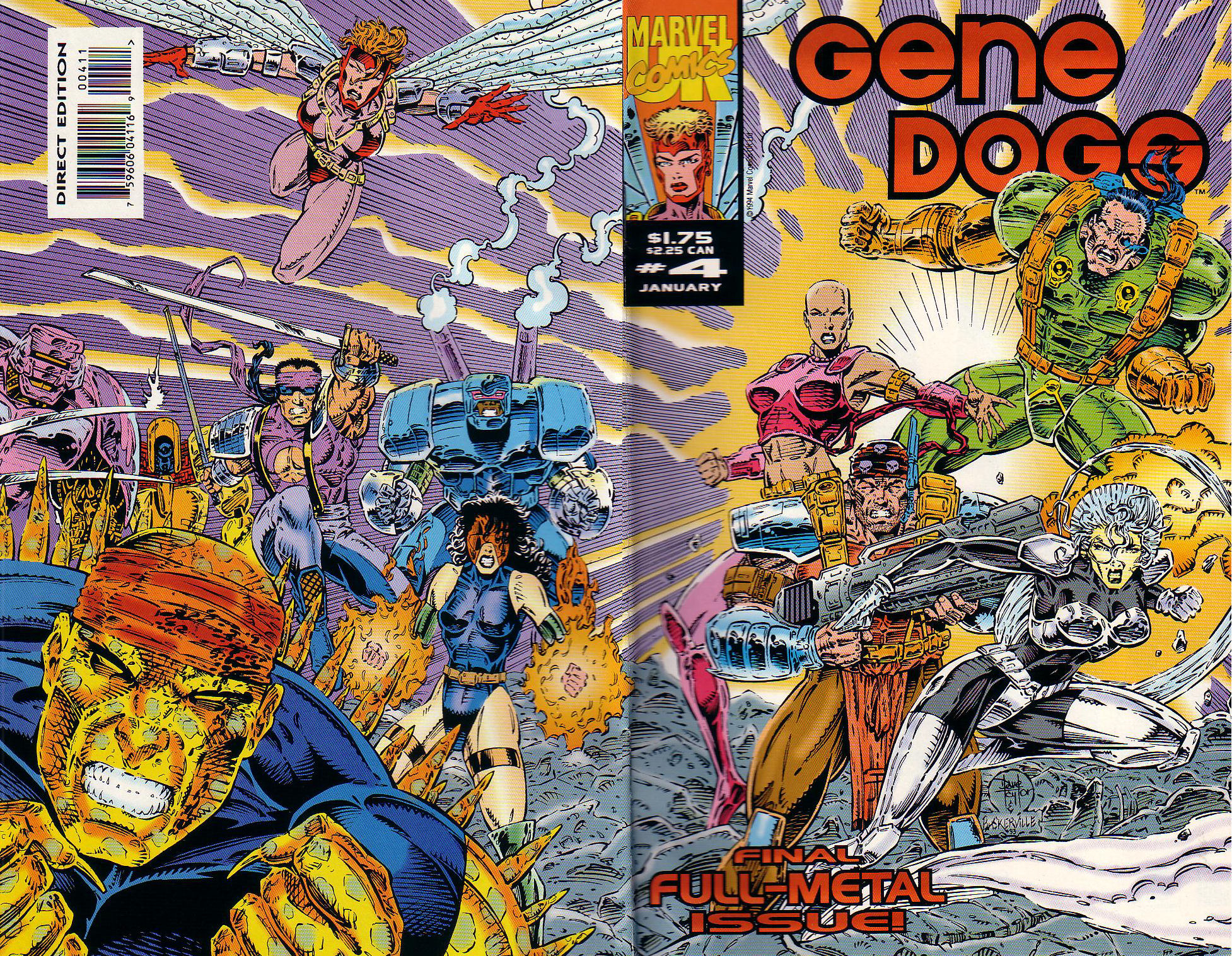 Read online Gene Dogs comic -  Issue #4 - 1