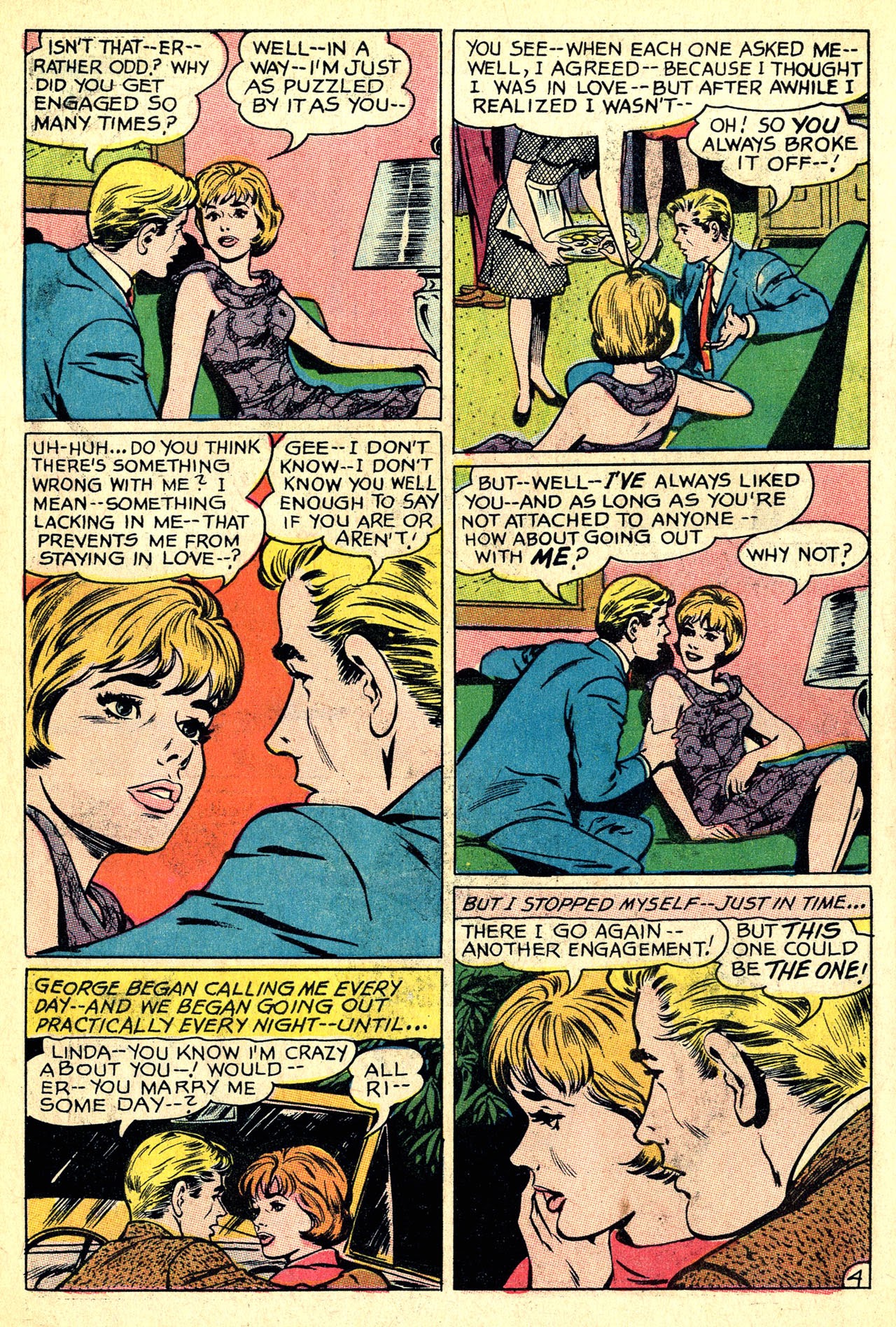 Read online Heart Throbs comic -  Issue #107 - 6