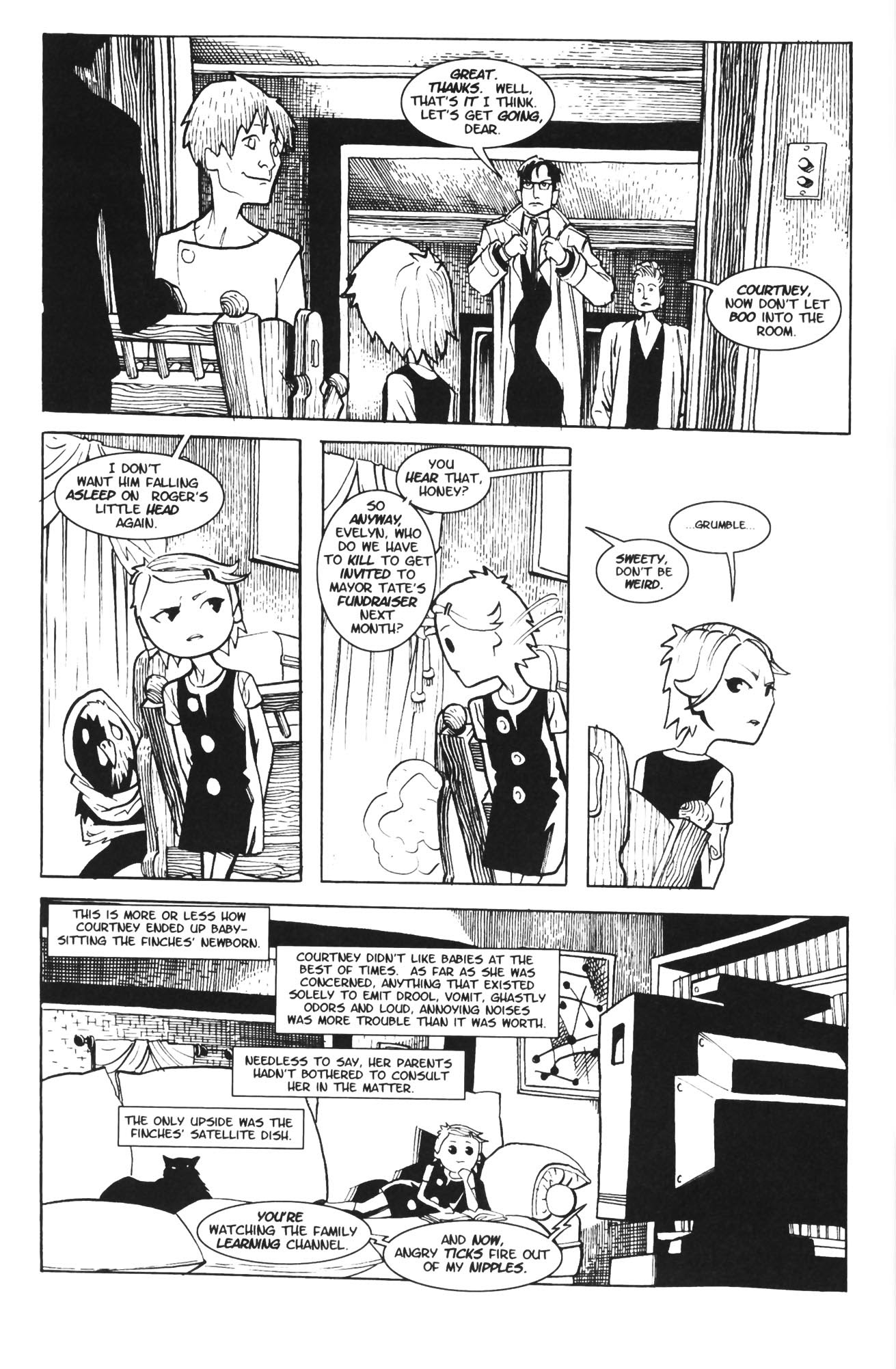 Read online Courtney Crumrin And The Night Things comic -  Issue #3 - 6