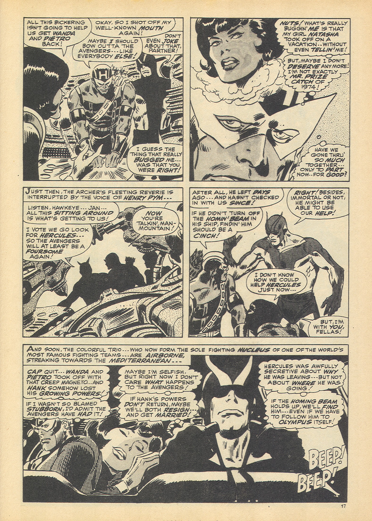 Read online The Avengers (1973) comic -  Issue #66 - 17