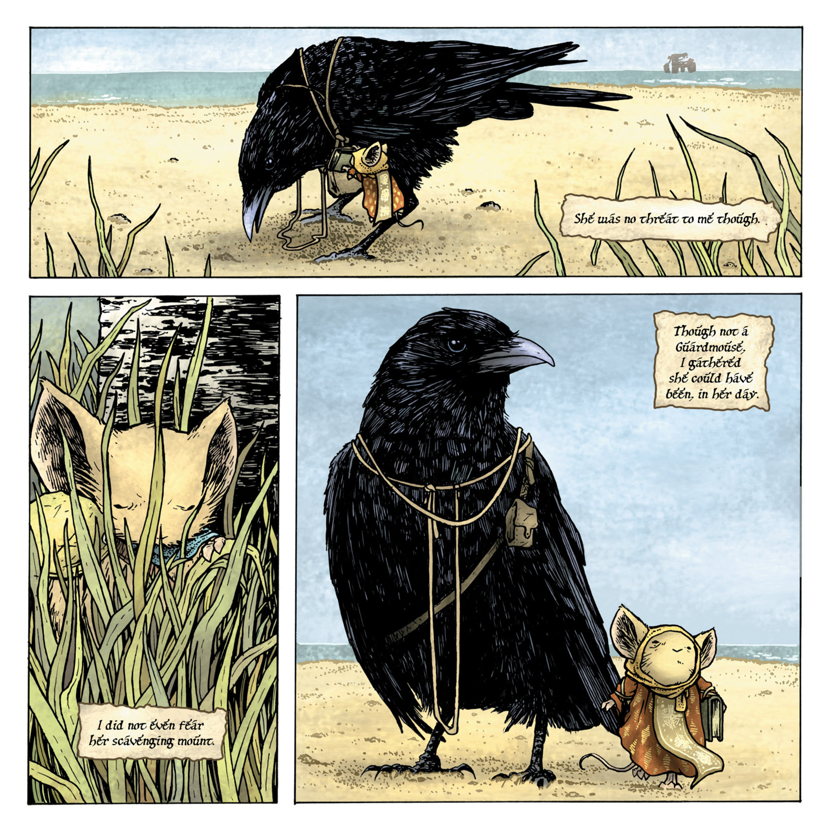 Read online Mouse Guard: The Black Axe comic -  Issue #1 - 8