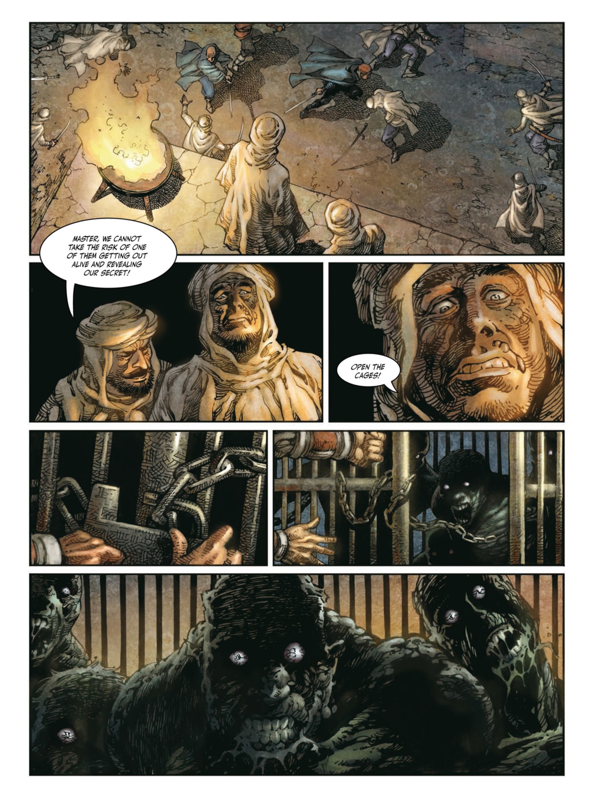 Read online Crusades comic -  Issue #1 - 130