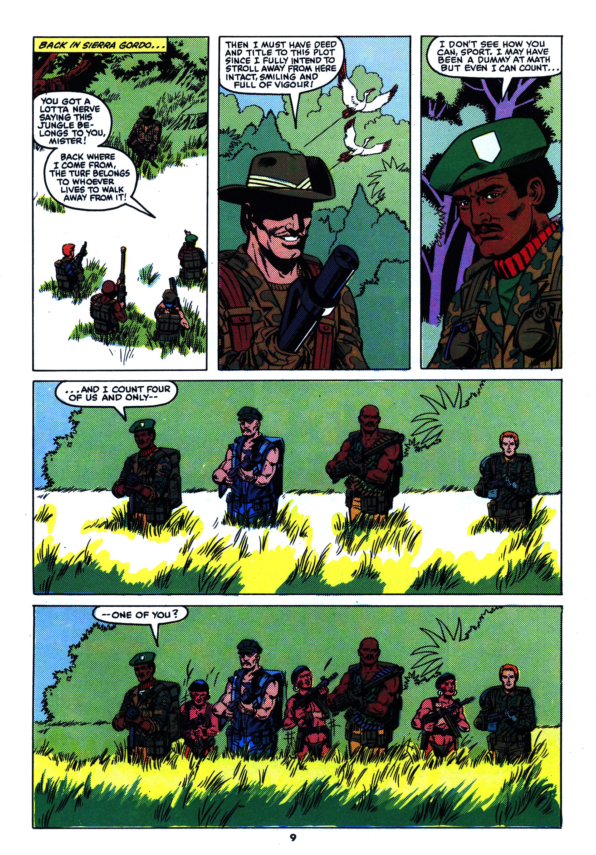 Read online Action Force comic -  Issue #34 - 9