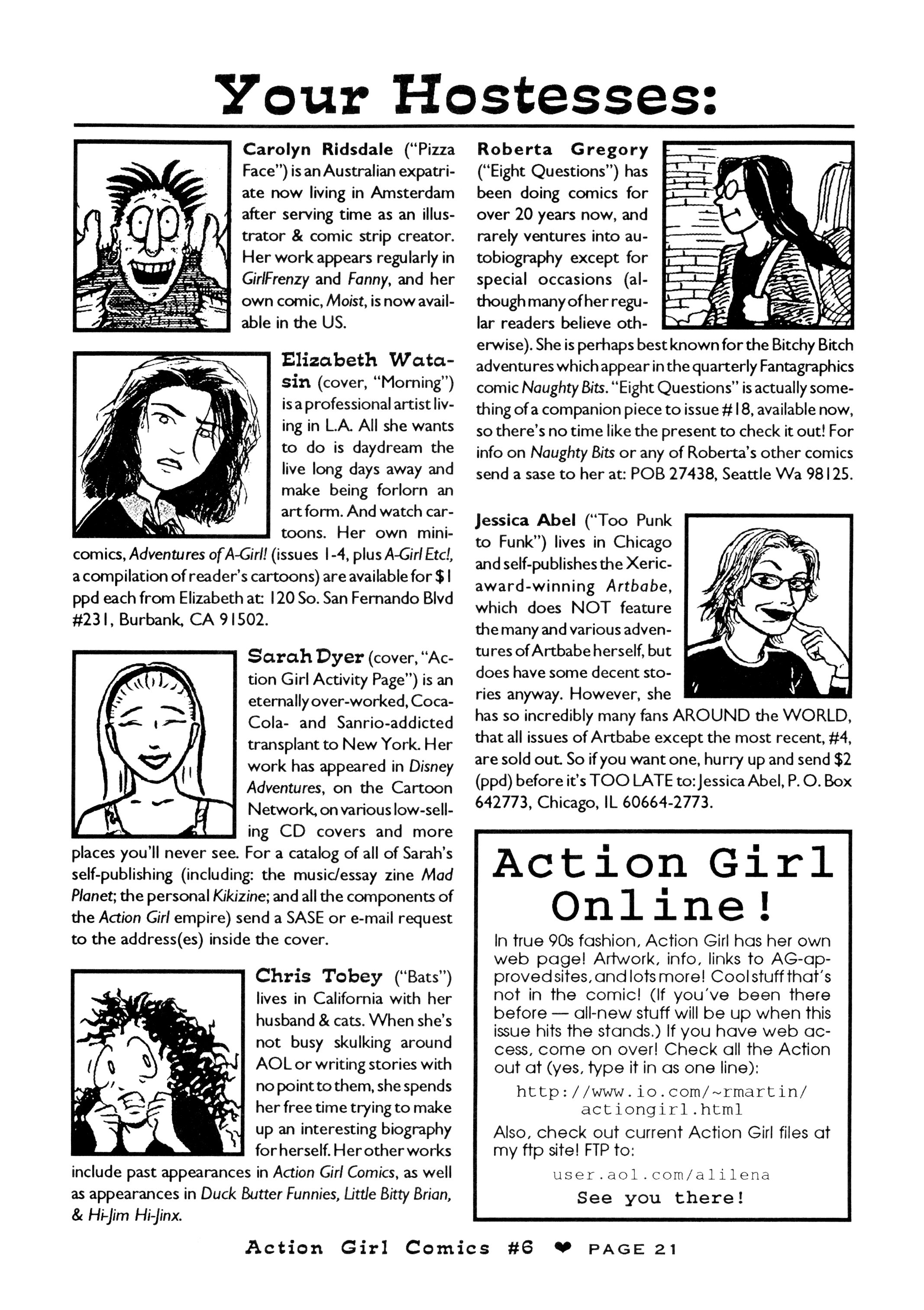 Read online Action Girl Comics comic -  Issue #6 - 23