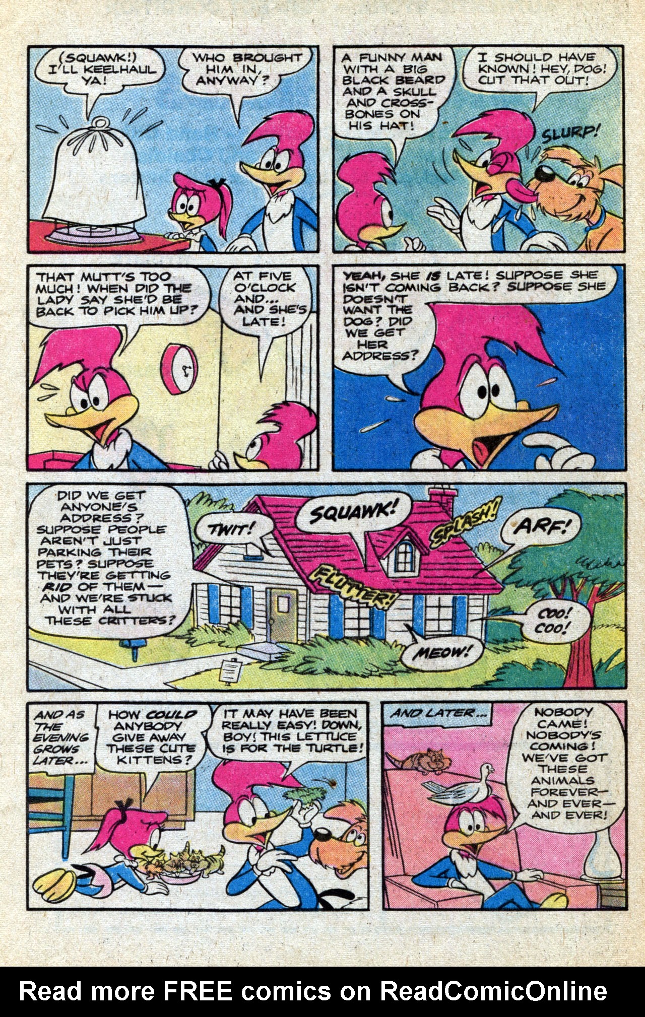 Read online Walter Lantz Woody Woodpecker (1962) comic -  Issue #170 - 17