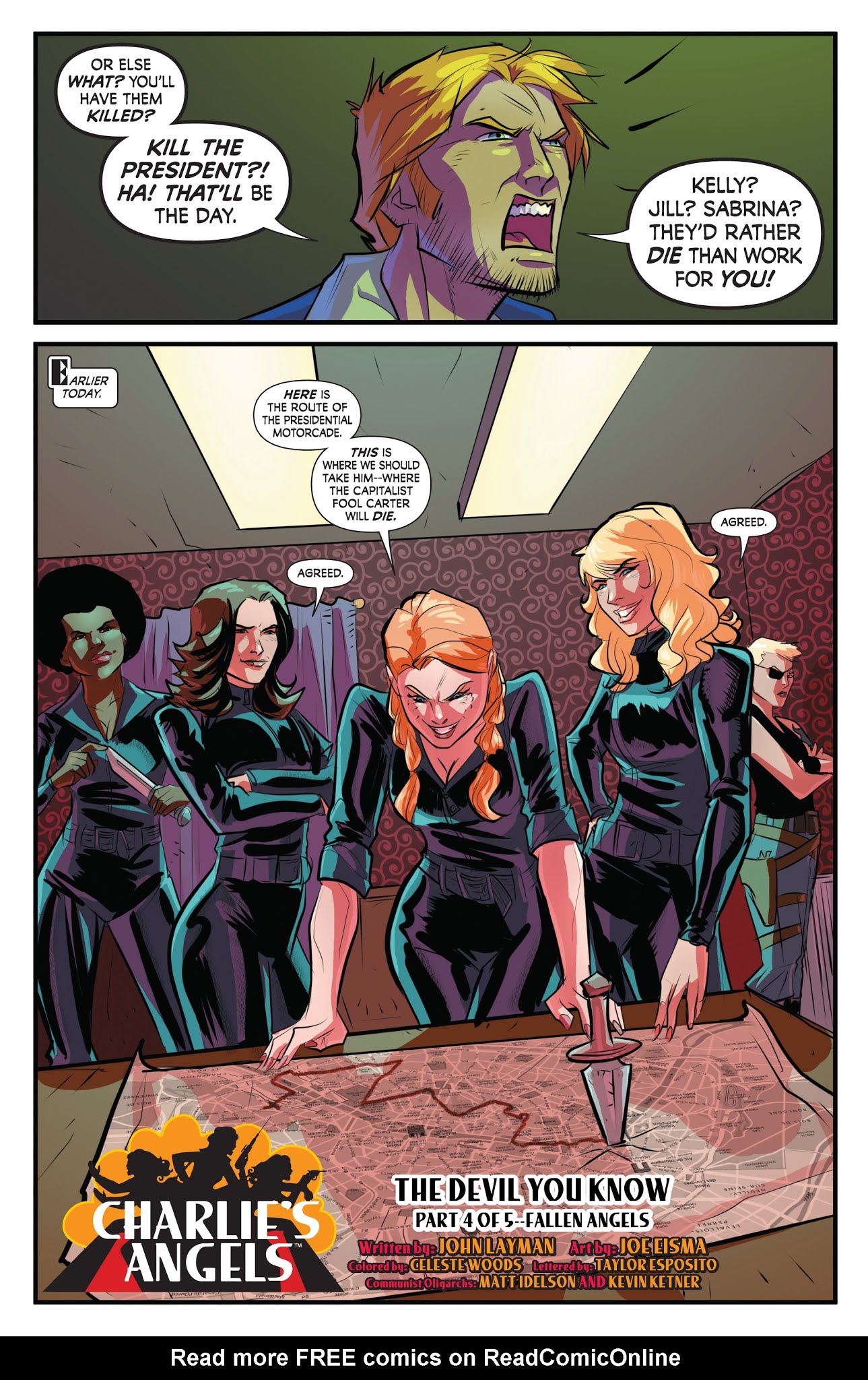 Read online Charlie's Angels comic -  Issue #4 - 7