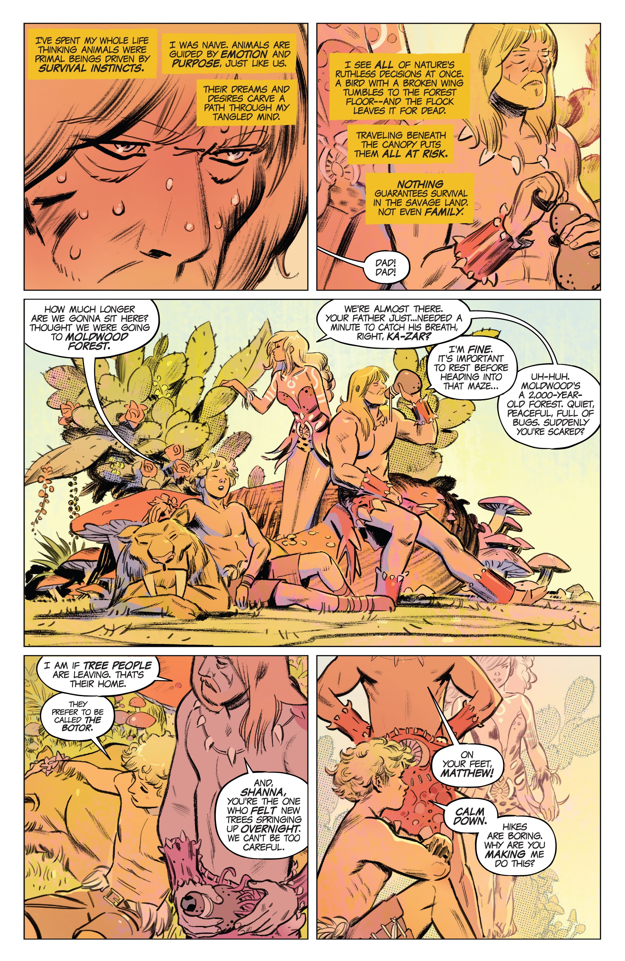 Read online Ka-Zar Lord of the Savage Land comic -  Issue #2 - 4