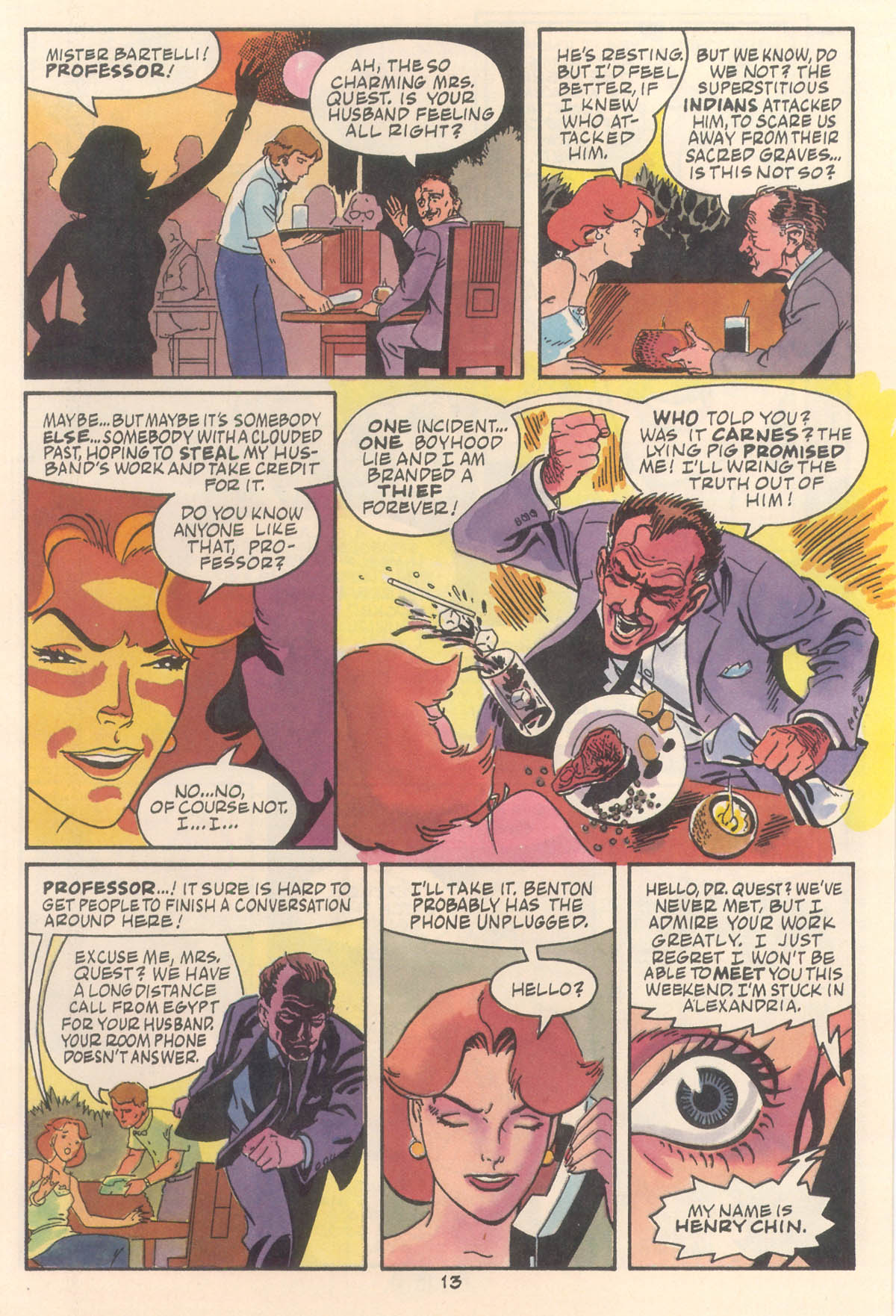 Read online Jonny Quest comic -  Issue #15 - 15