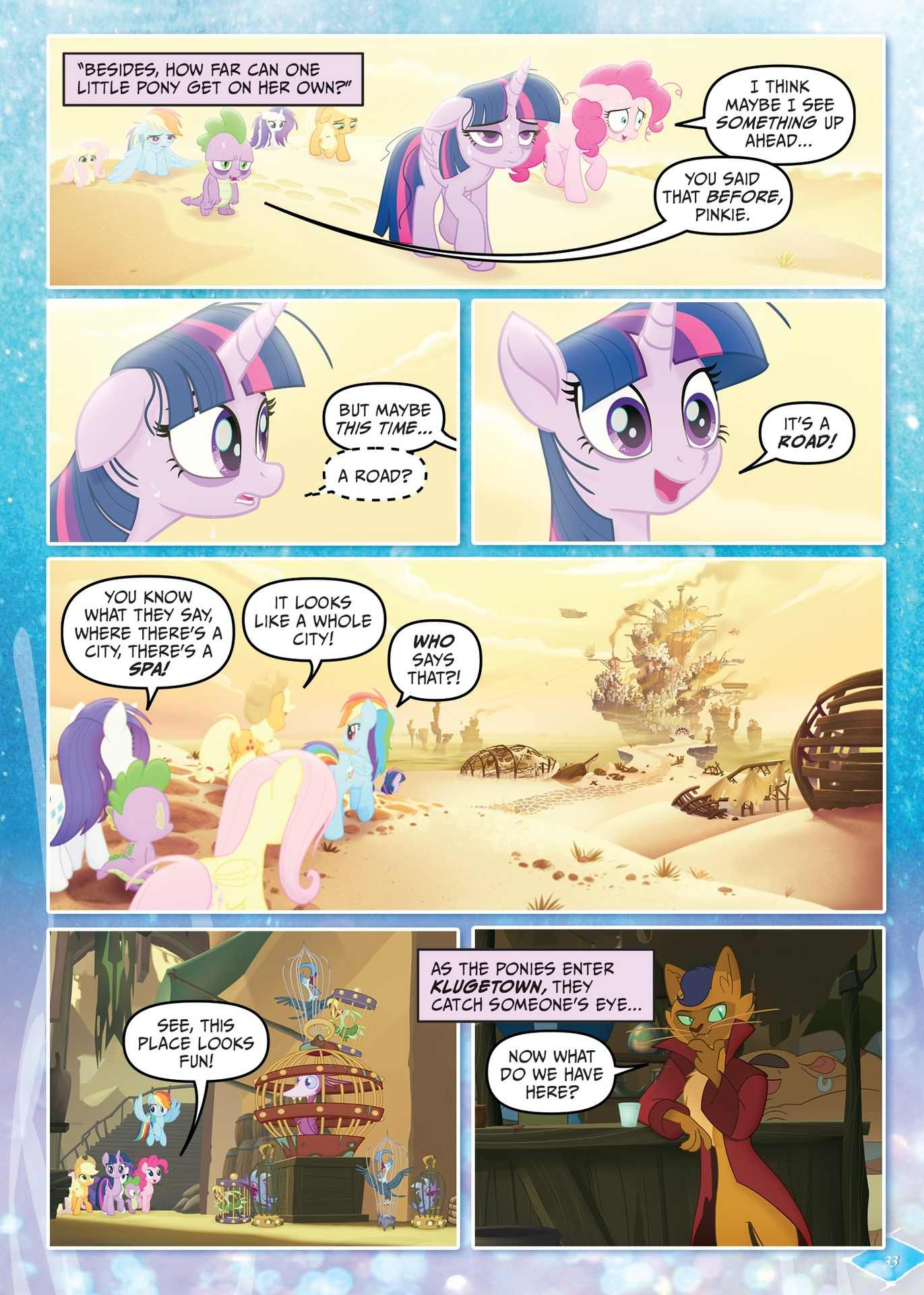 Read online My Little Pony: The Movie Adaptation comic -  Issue # TPB - 34