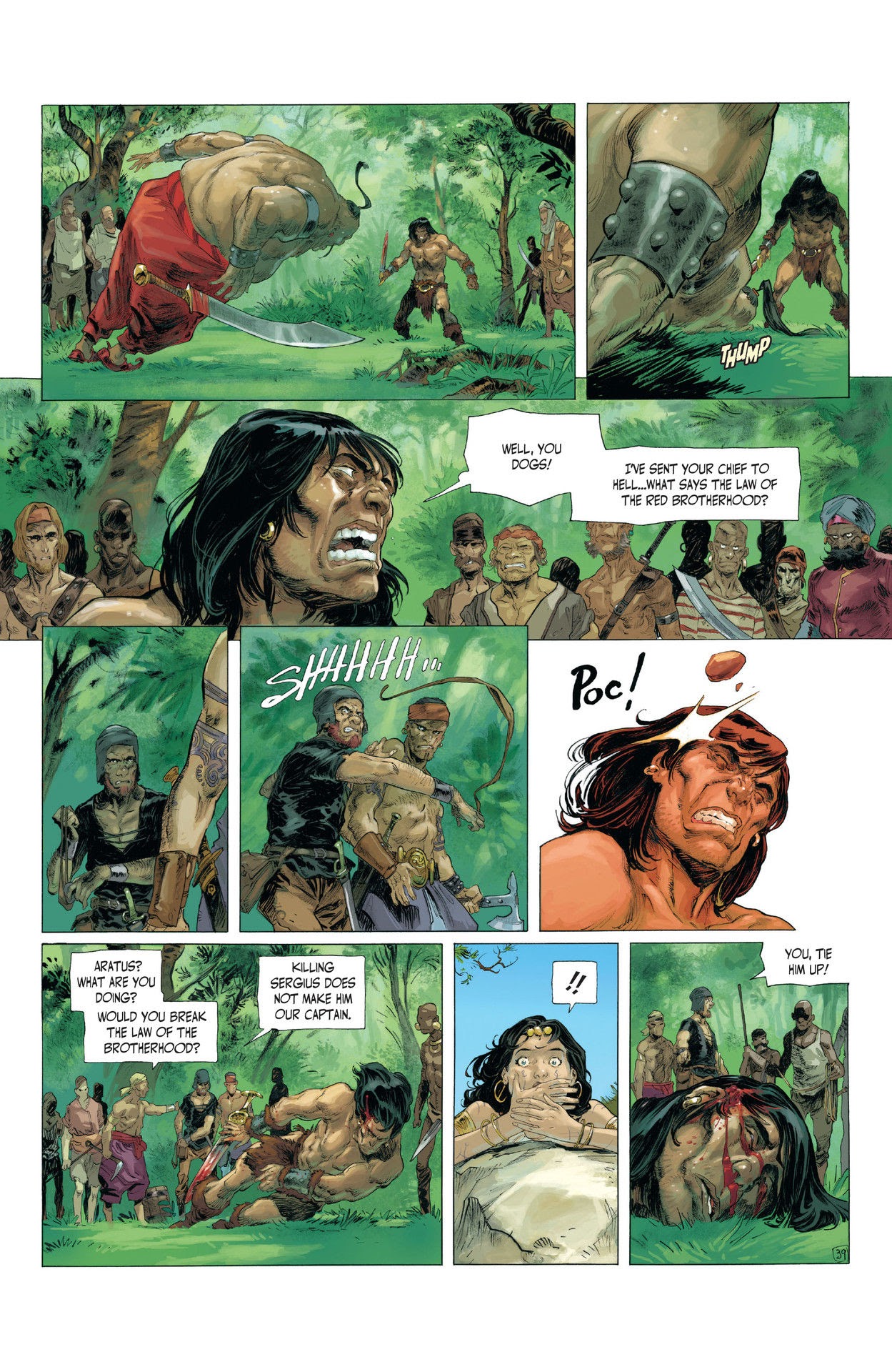 Read online The Cimmerian comic -  Issue # TPB 3 - 44