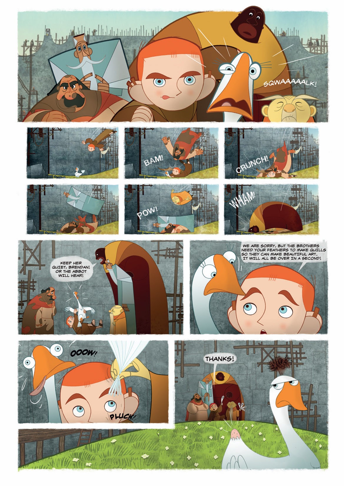 Read online The Secret Of Kells comic -  Issue # TPB - 18