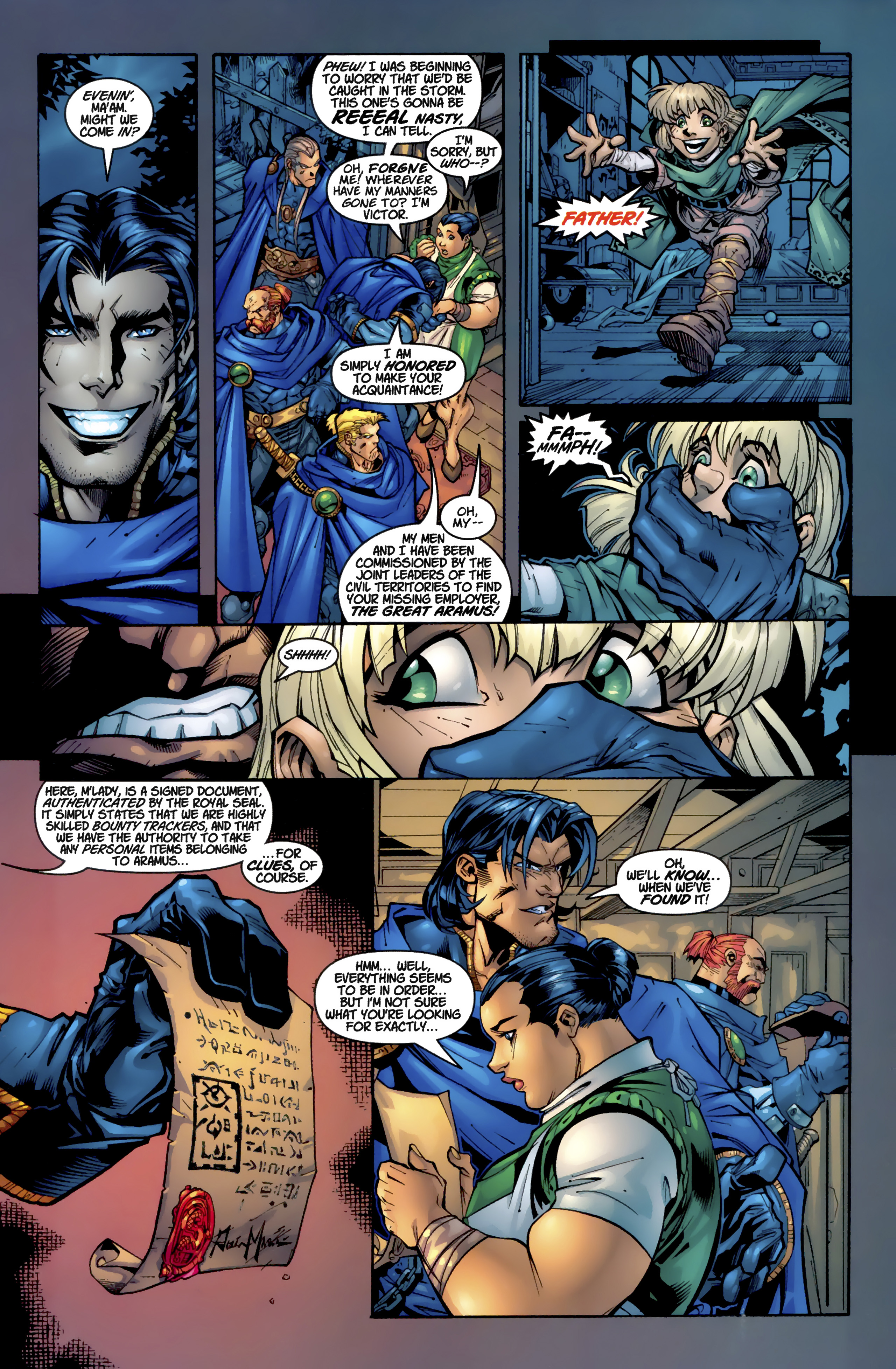 Read online Battle Chasers (1998) comic -  Issue #0 - 6