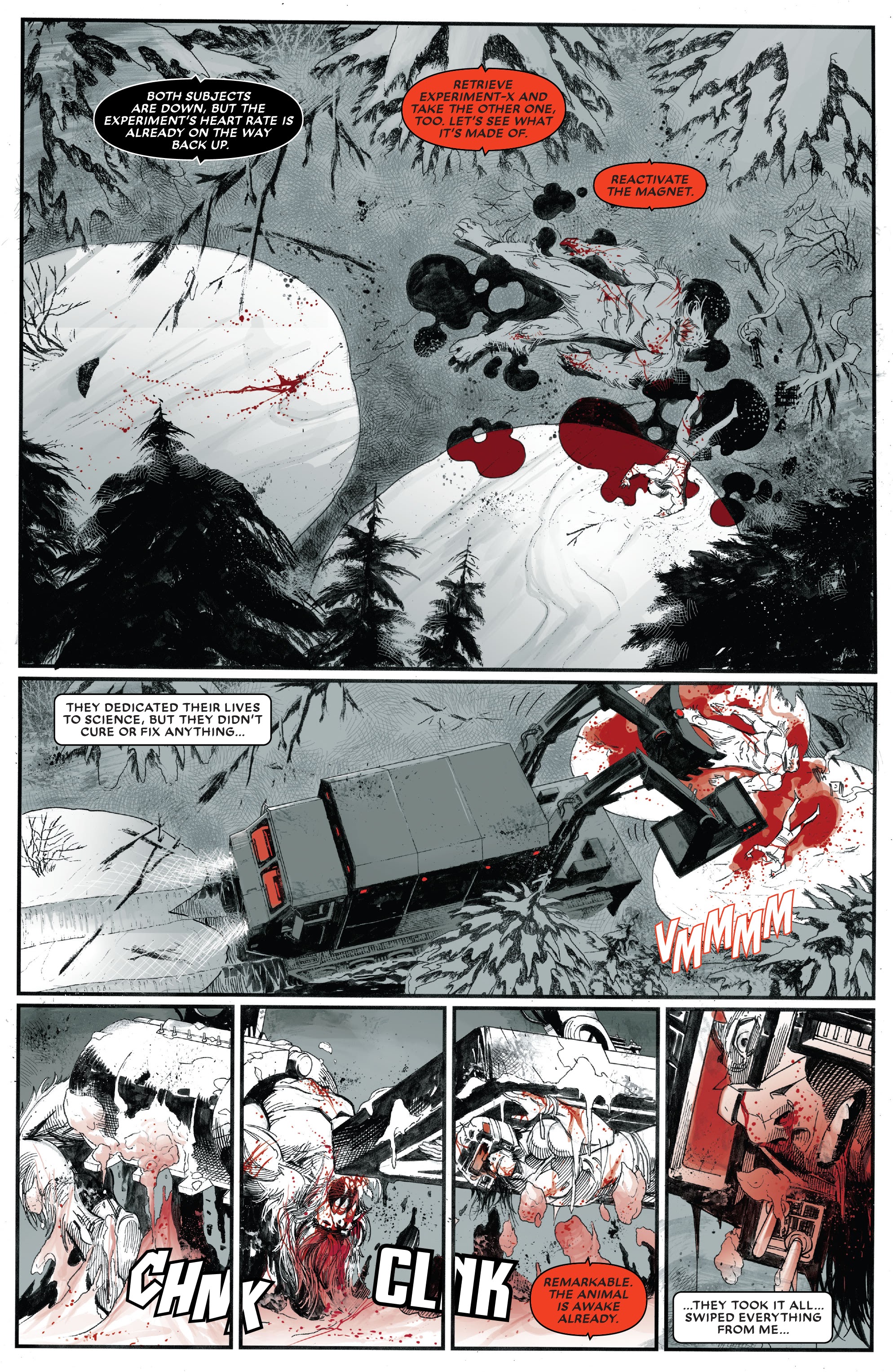 Read online Wolverine: Black, White & Blood comic -  Issue #1 - 8