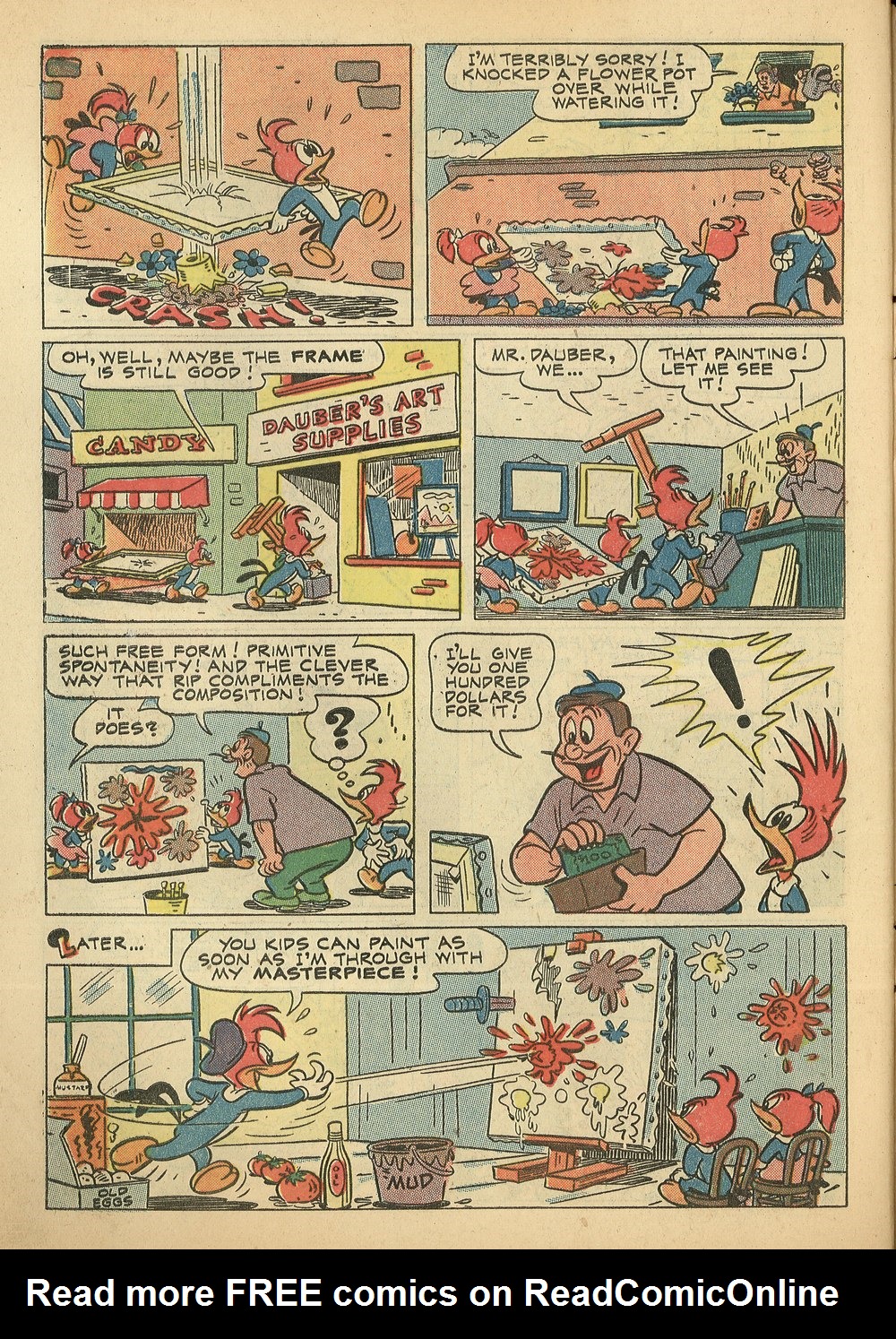 Read online Walter Lantz Woody Woodpecker (1952) comic -  Issue #26 - 34
