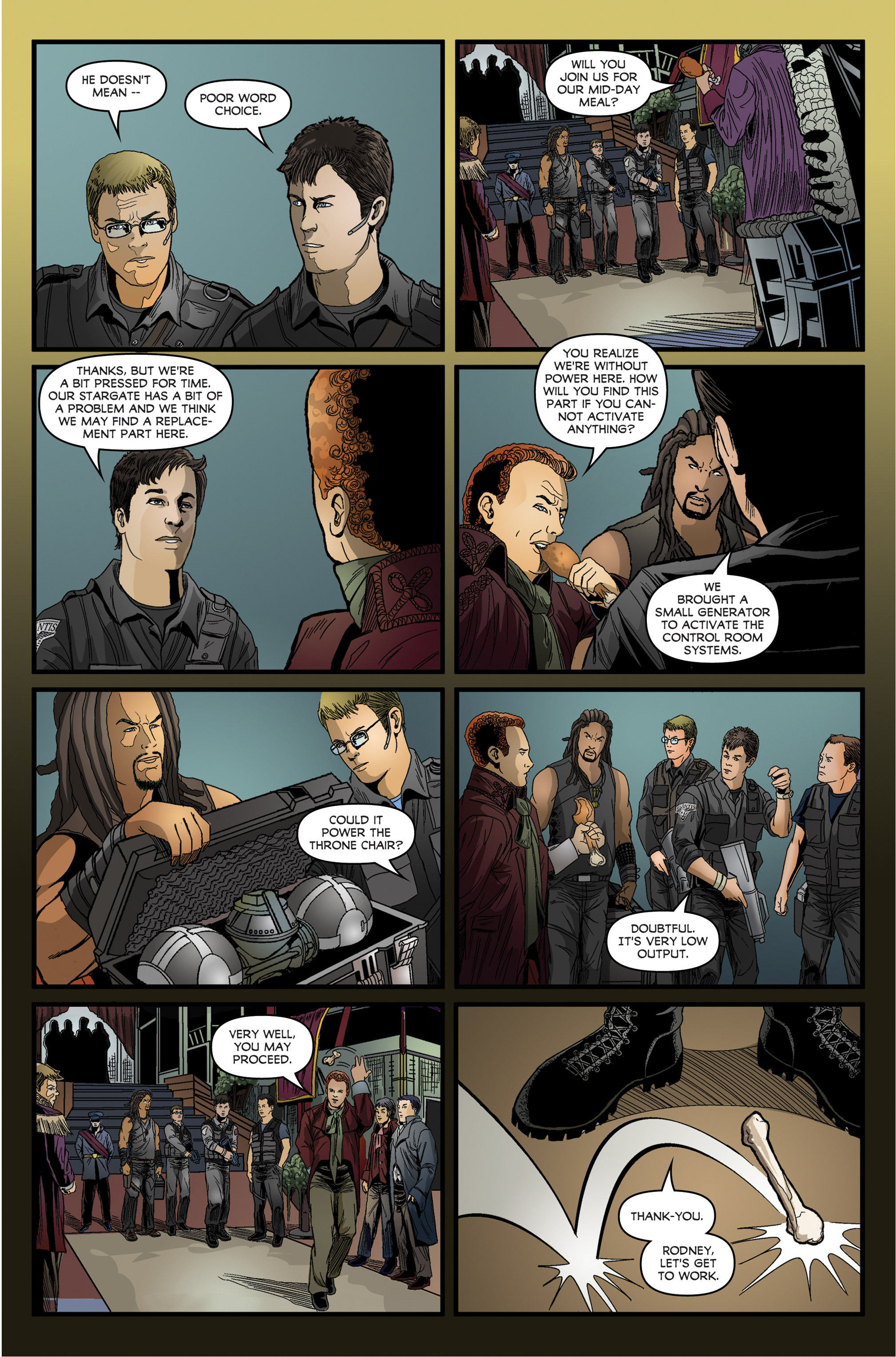 Read online Stargate Atlantis: Gateways comic -  Issue #1 - 22