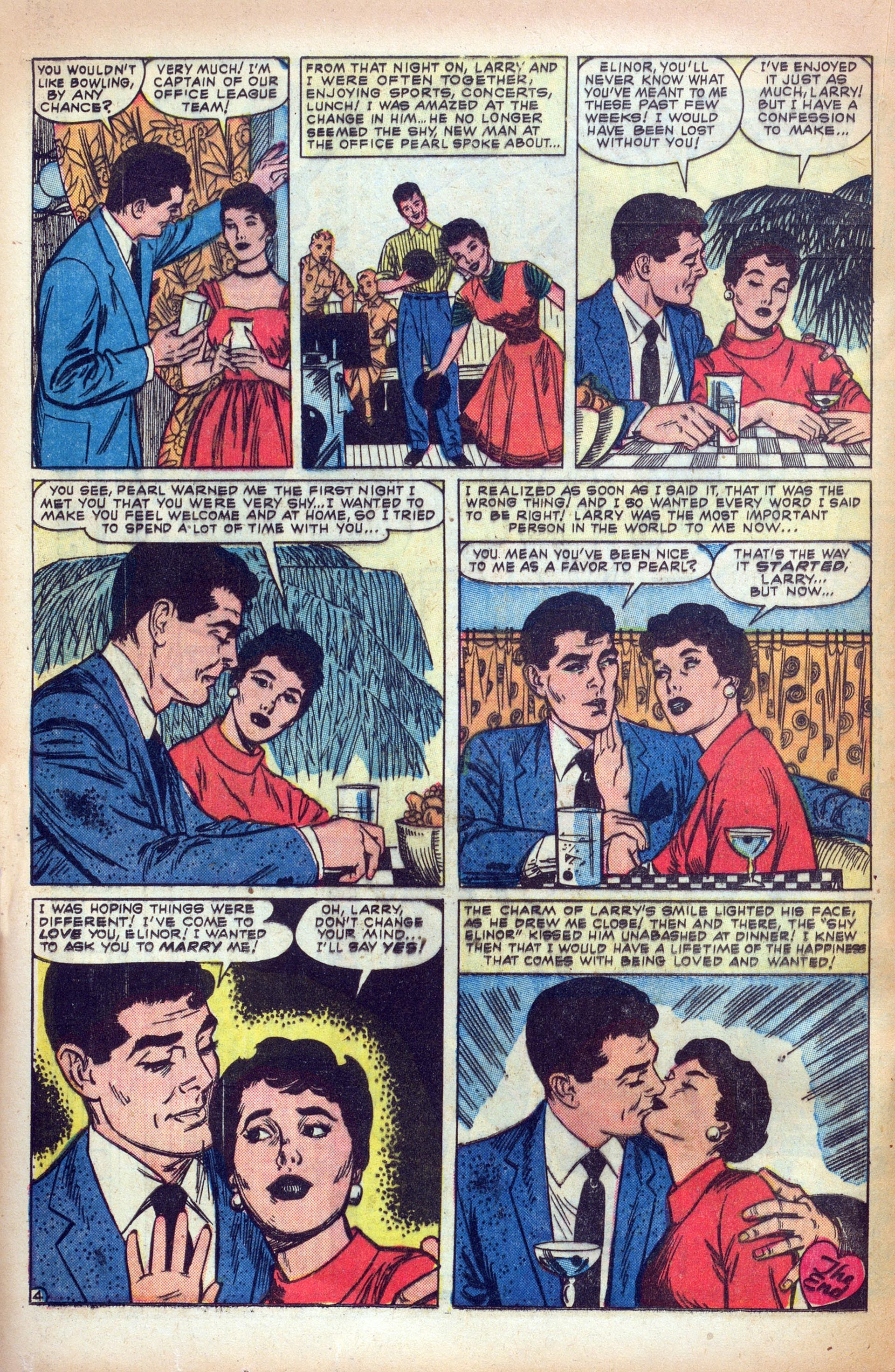 Read online Love Romances comic -  Issue #70 - 19