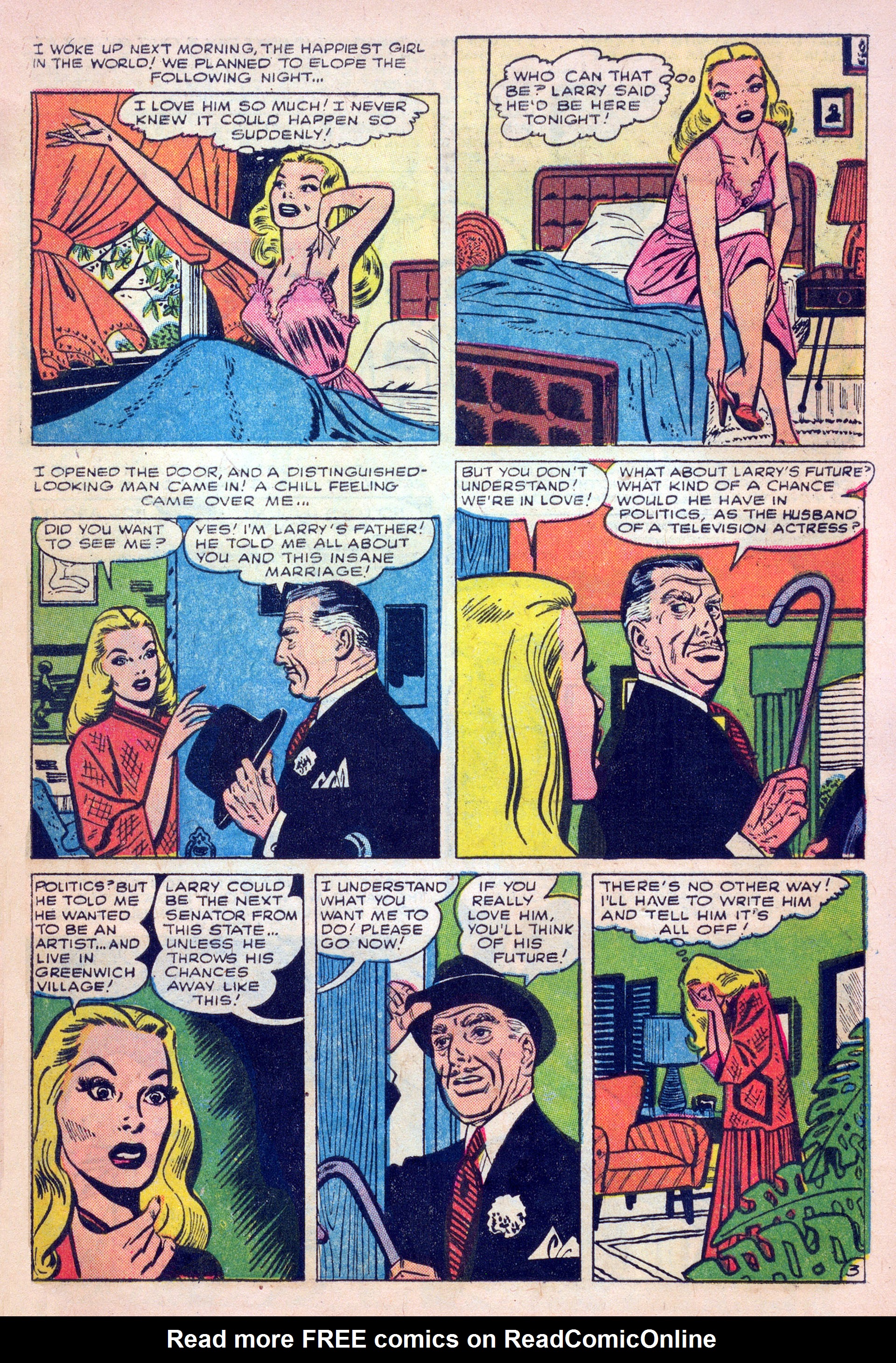 Read online Secret Story Romances comic -  Issue #12 - 5