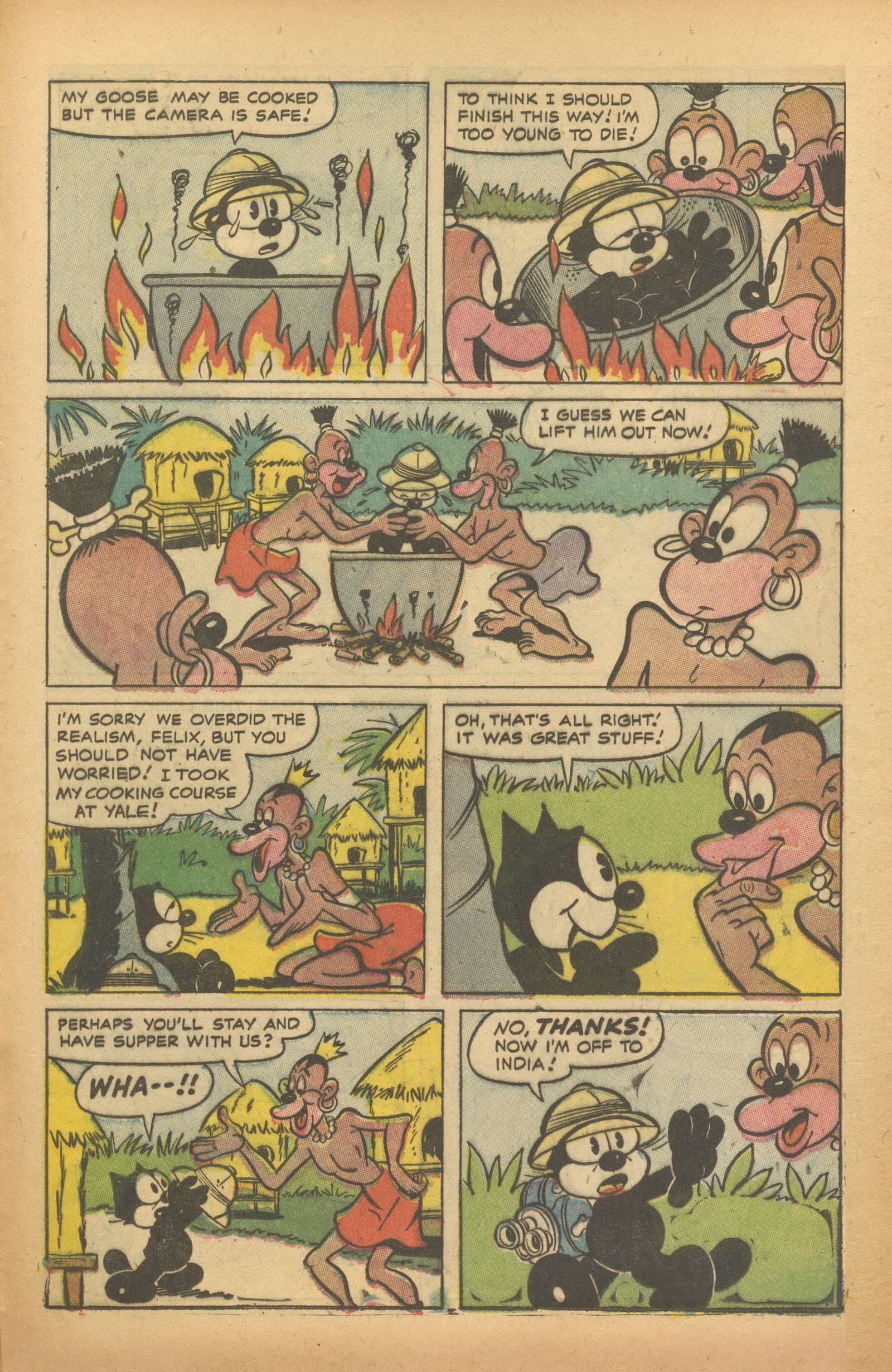 Read online Felix the Cat (1955) comic -  Issue #62 - 24