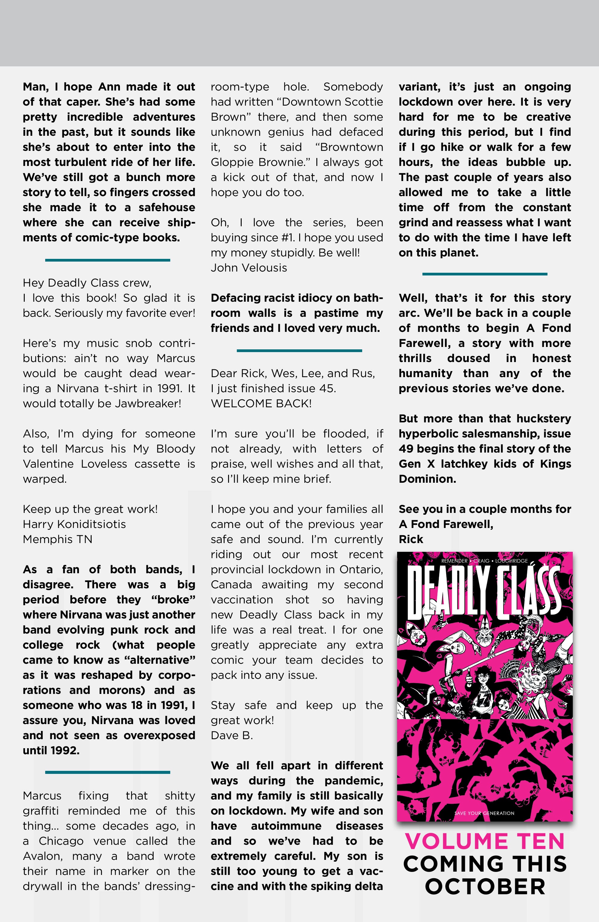 Read online Deadly Class comic -  Issue #48 - 37