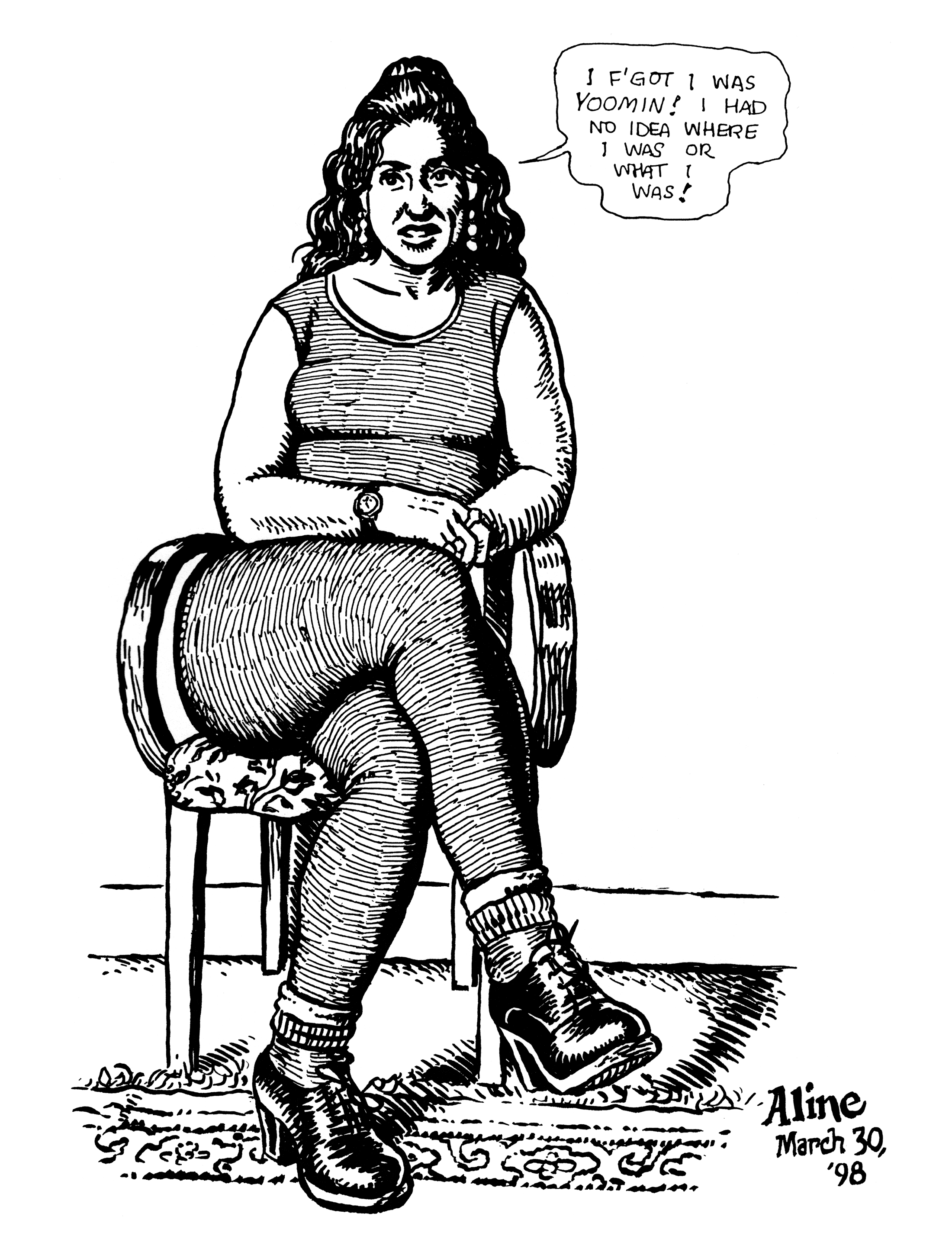Read online Gotta Have 'em: Portraits of Women by R. Crumb comic -  Issue # TPB (Part 2) - 96