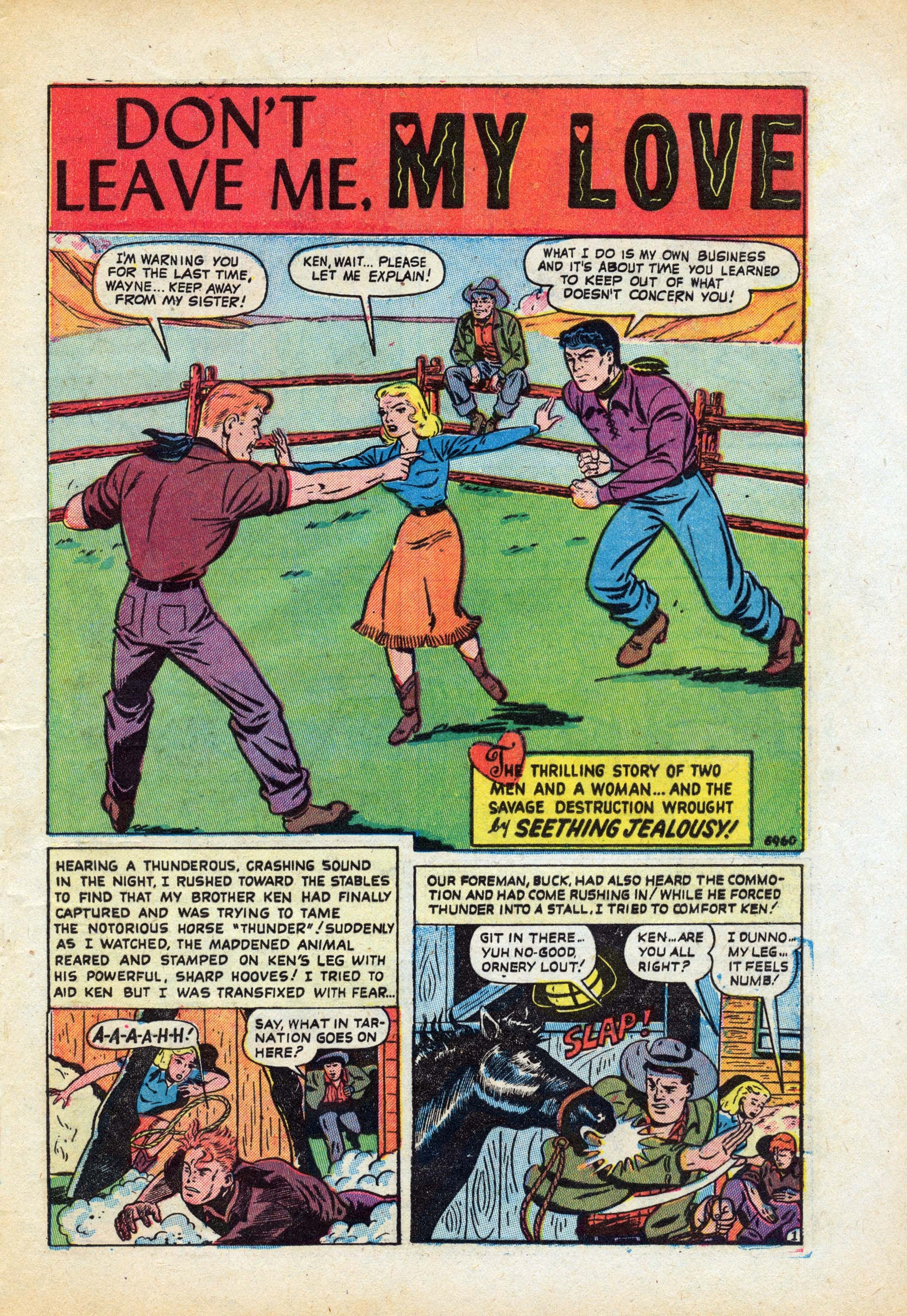 Read online Love Romances comic -  Issue #17 - 9