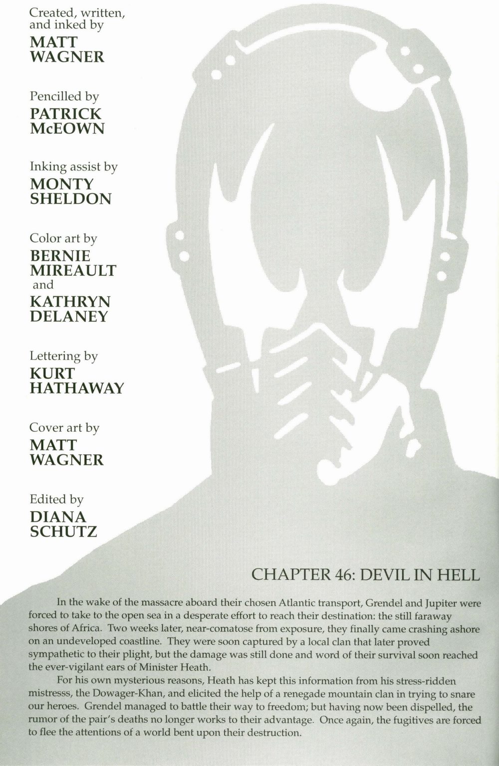 Read online Grendel: War Child comic -  Issue #6 - 2