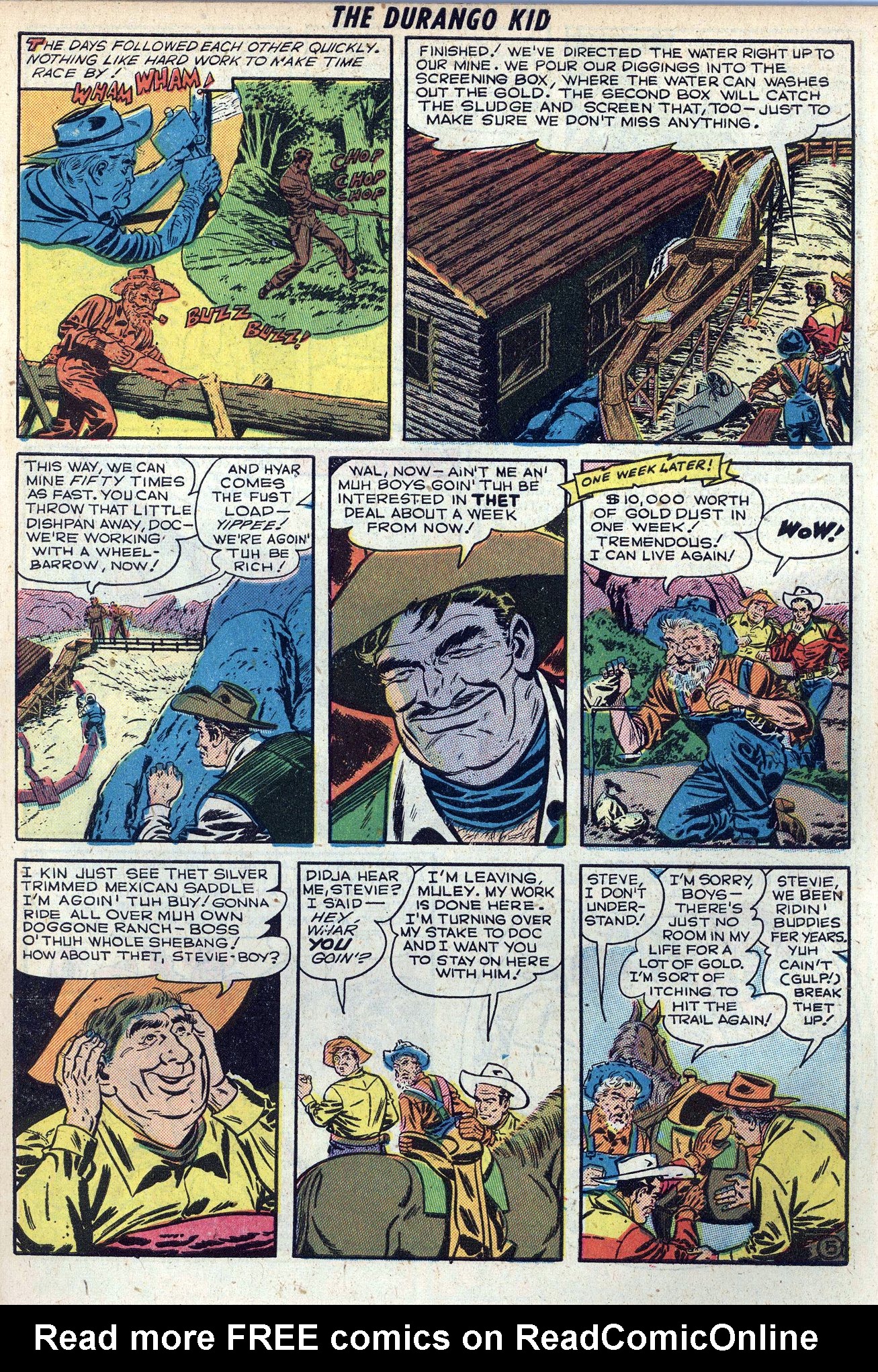 Read online Charles Starrett as The Durango Kid comic -  Issue #5 - 7