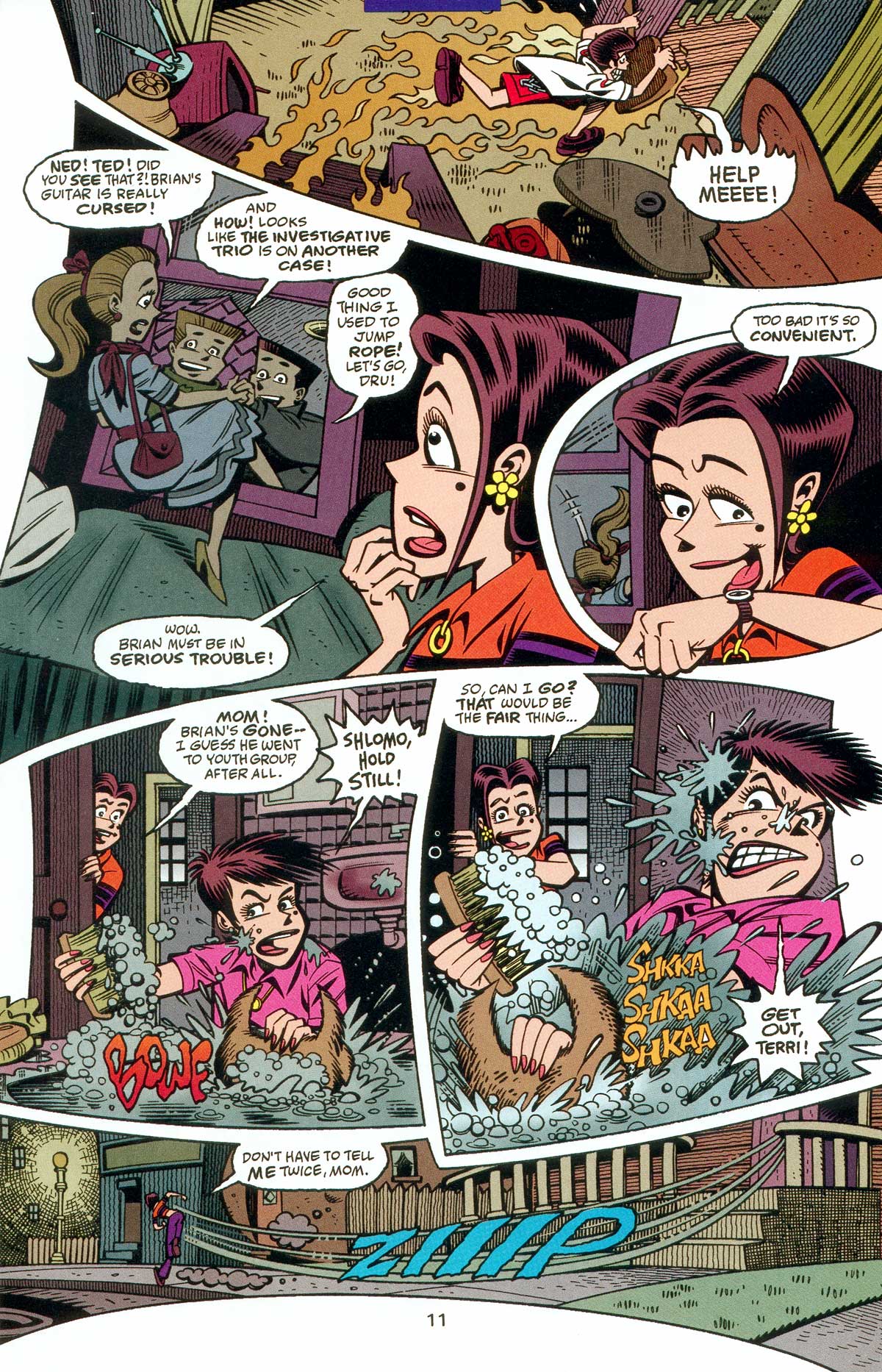 Read online Gross Point comic -  Issue #9 - 12