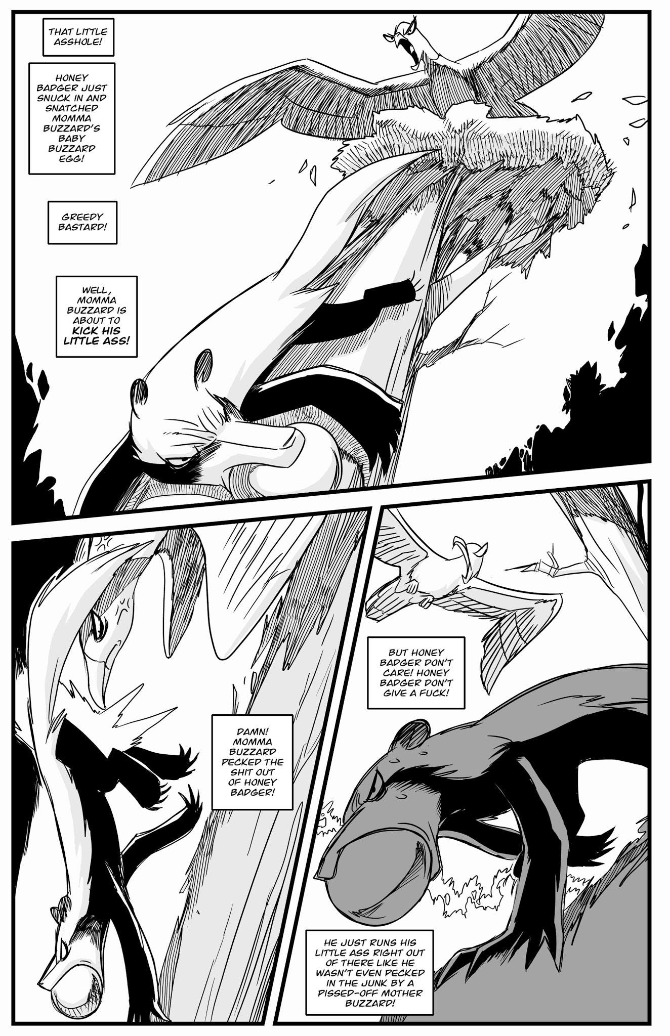 Read online Honey Badger comic -  Issue # Full - 8