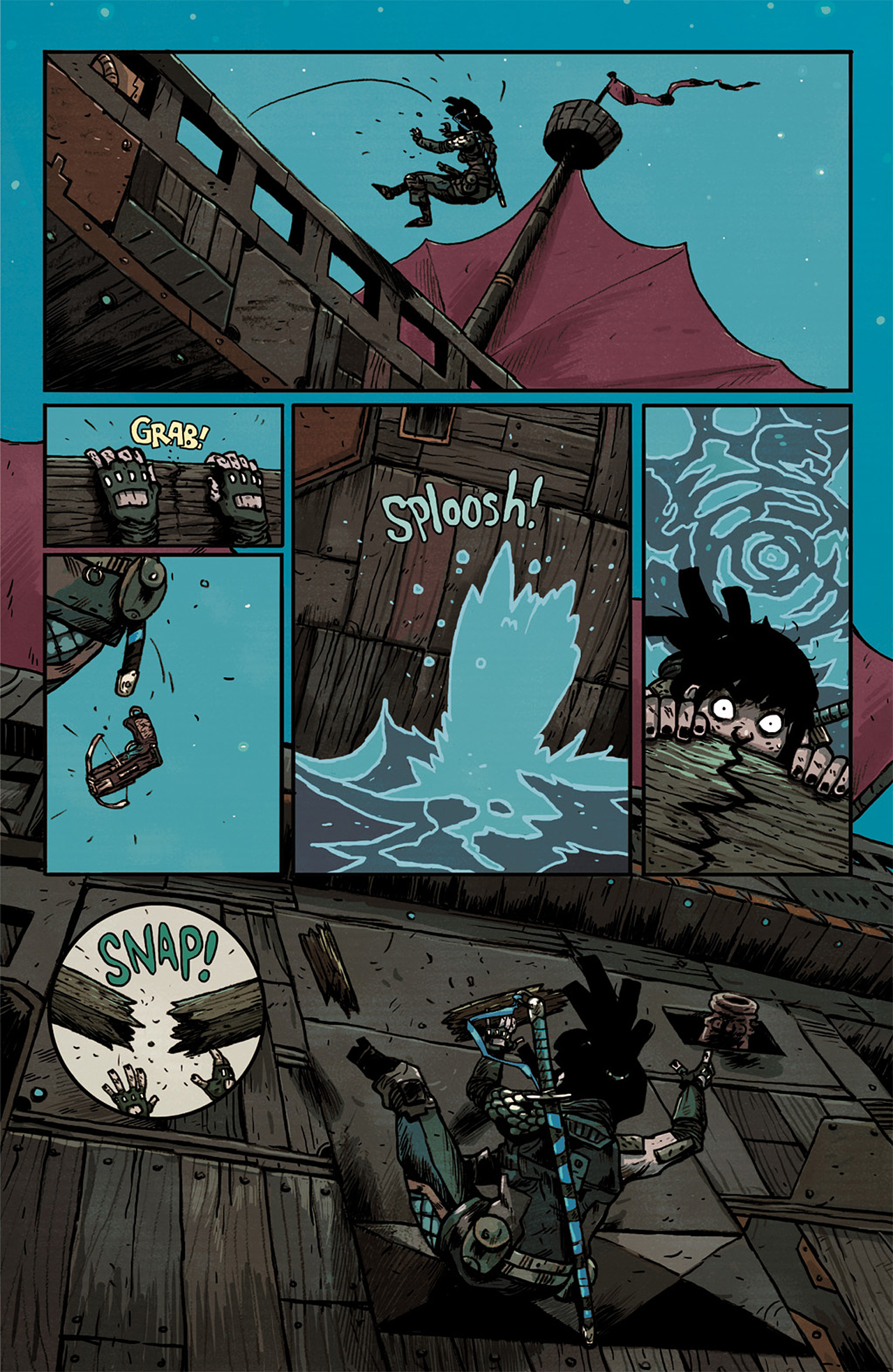 Read online Amala's Blade comic -  Issue #0 - 9