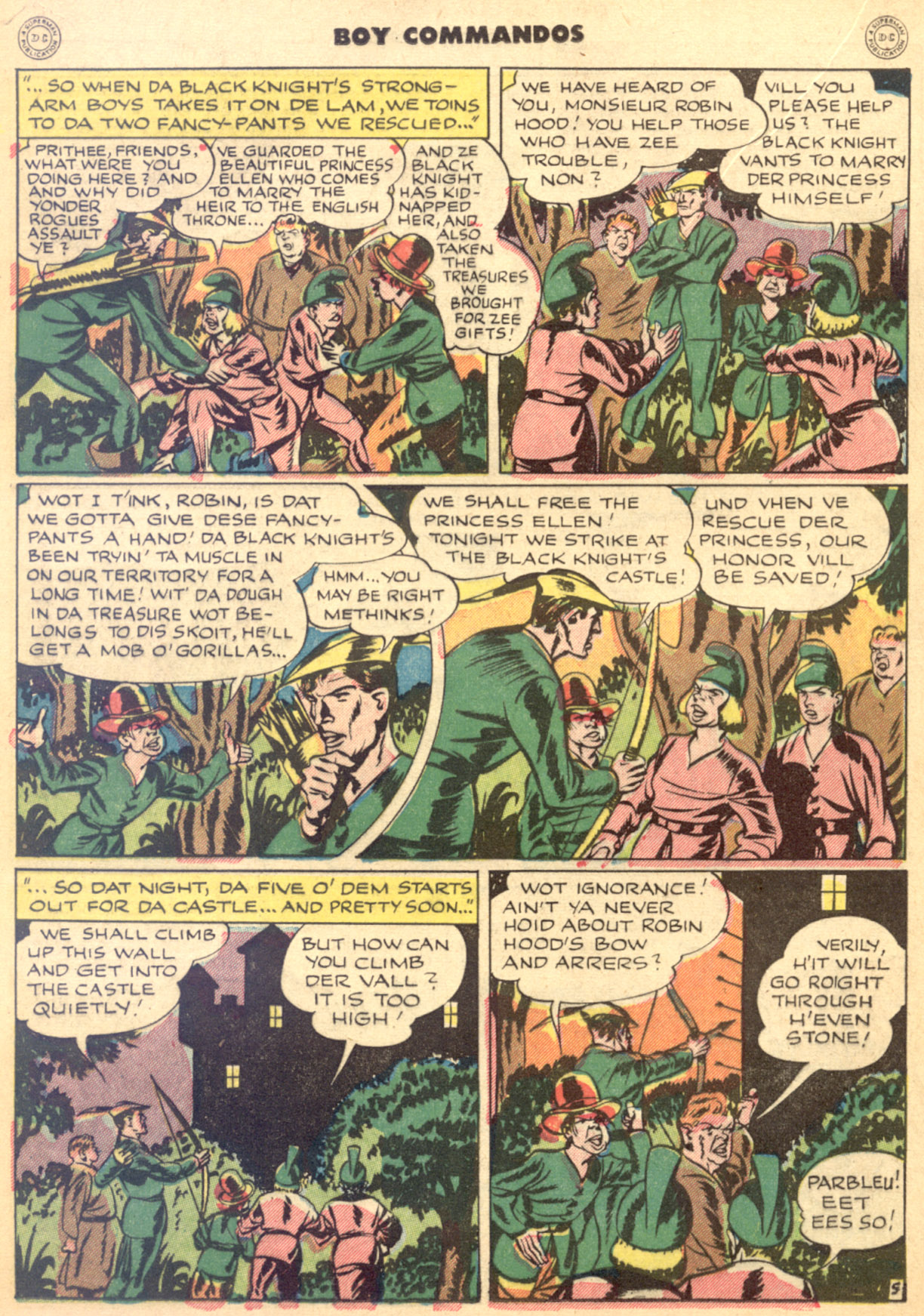 Read online Boy Commandos comic -  Issue #9 - 22