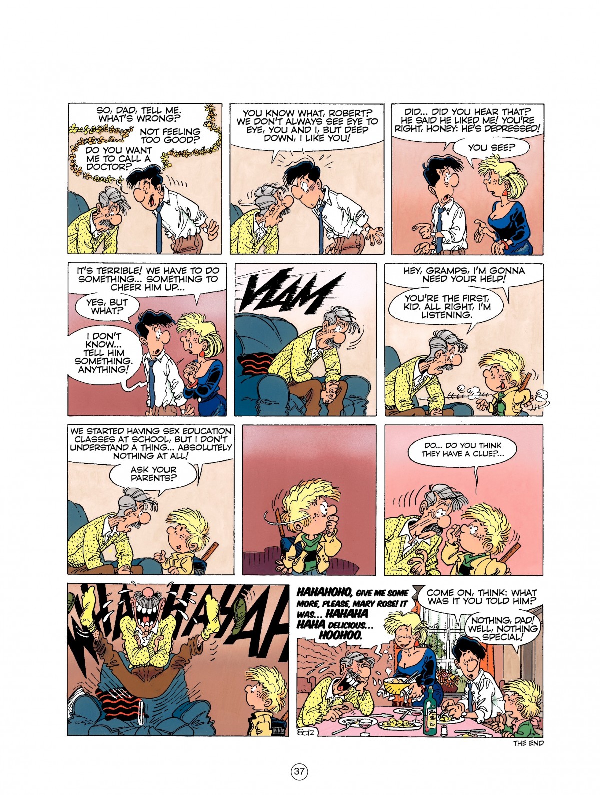 Read online Cedric comic -  Issue #4 - 37