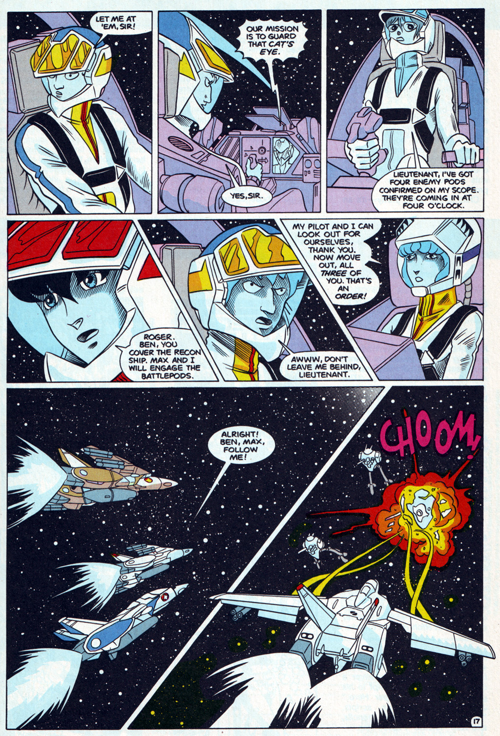 Read online Robotech The Macross Saga comic -  Issue #10 - 19