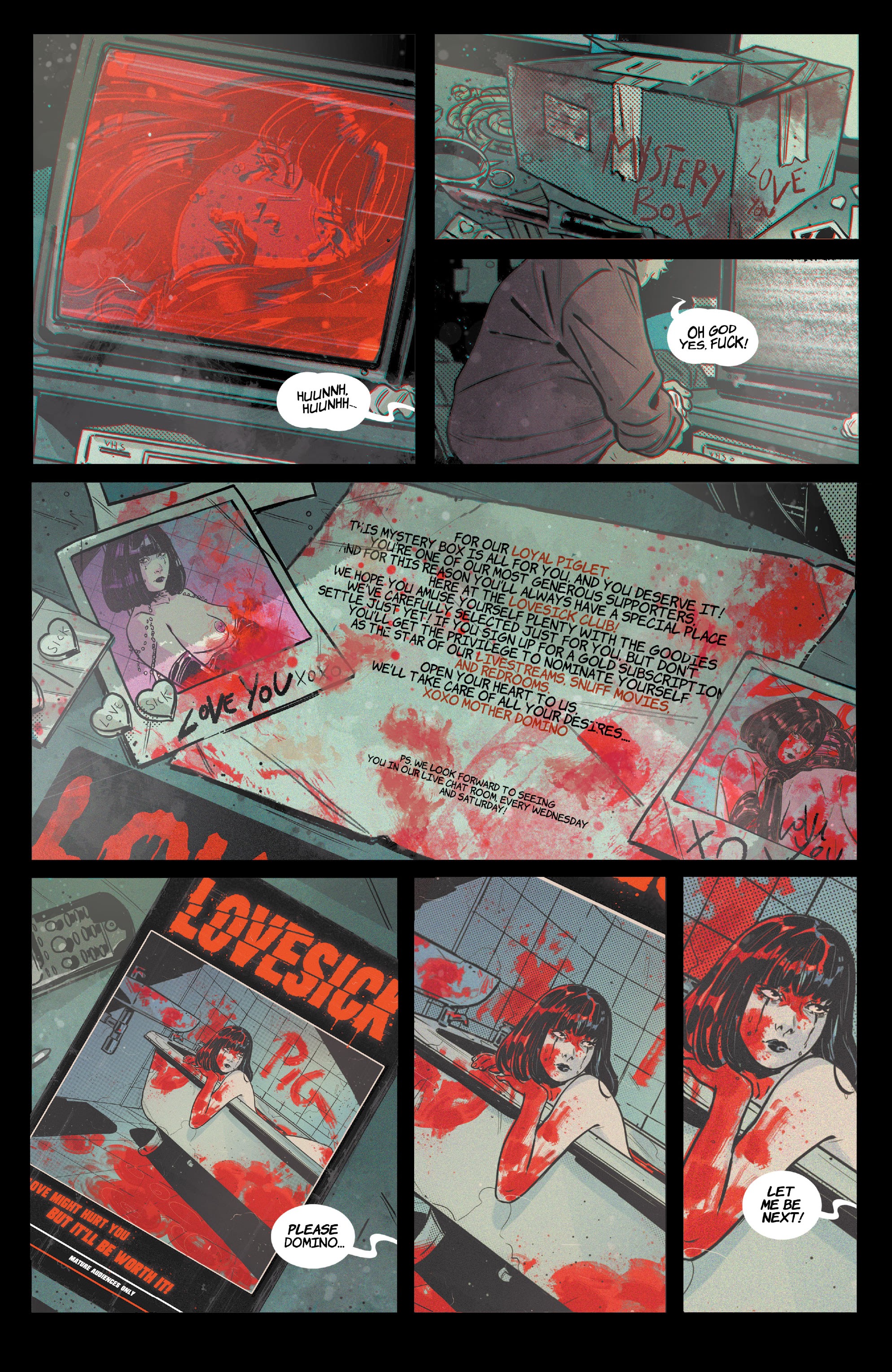 Read online Lovesick comic -  Issue #1 - 9