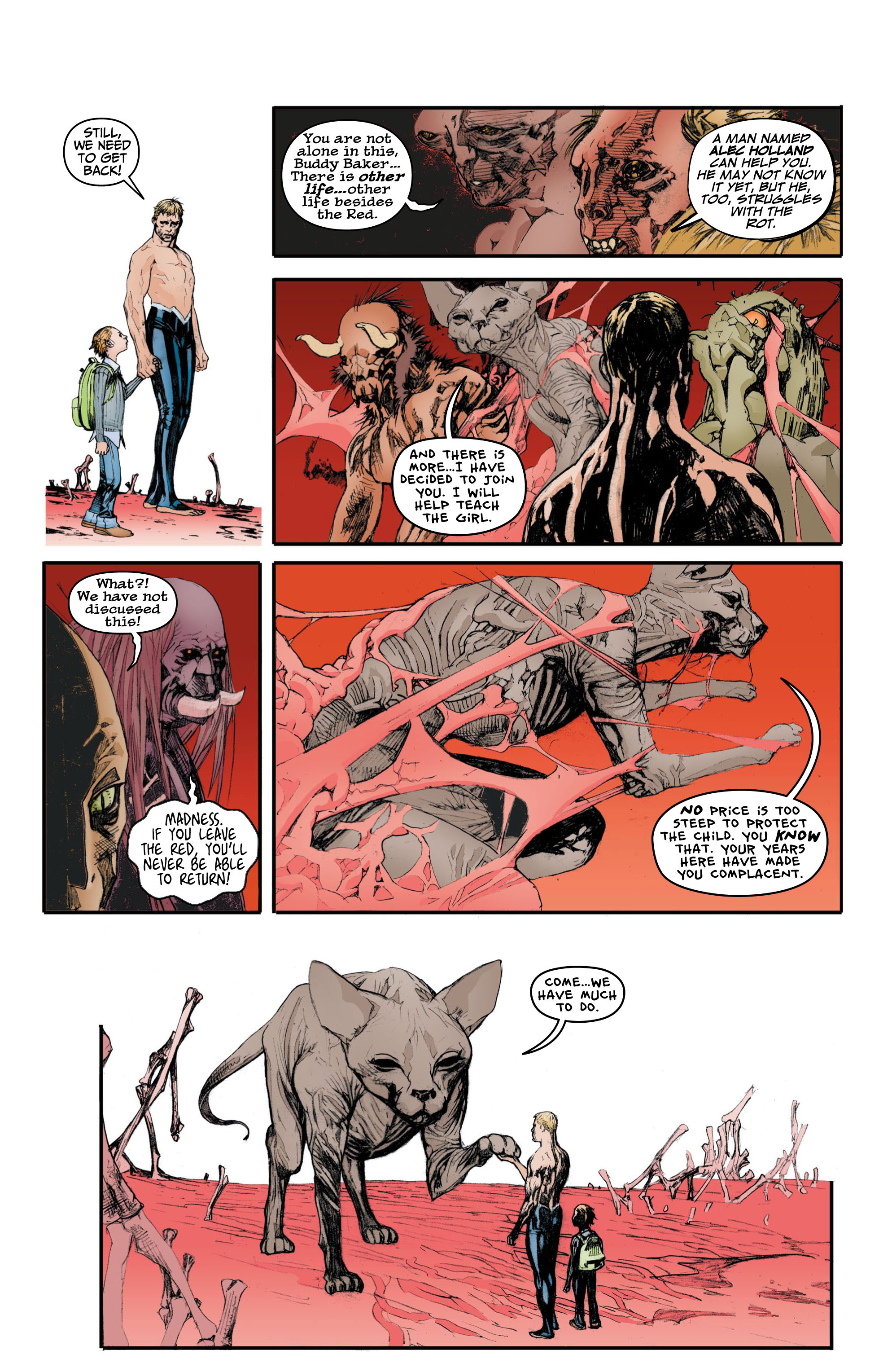 Read online Animal Man: The Hunt comic -  Issue # TPB - 81