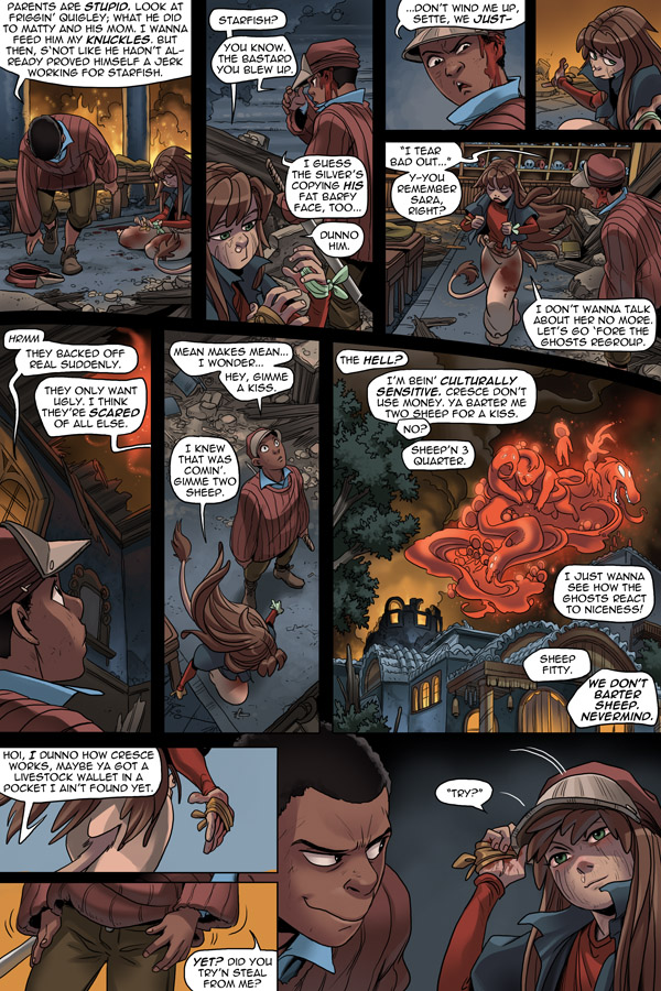 Read online Unsounded comic -  Issue #17 - 103