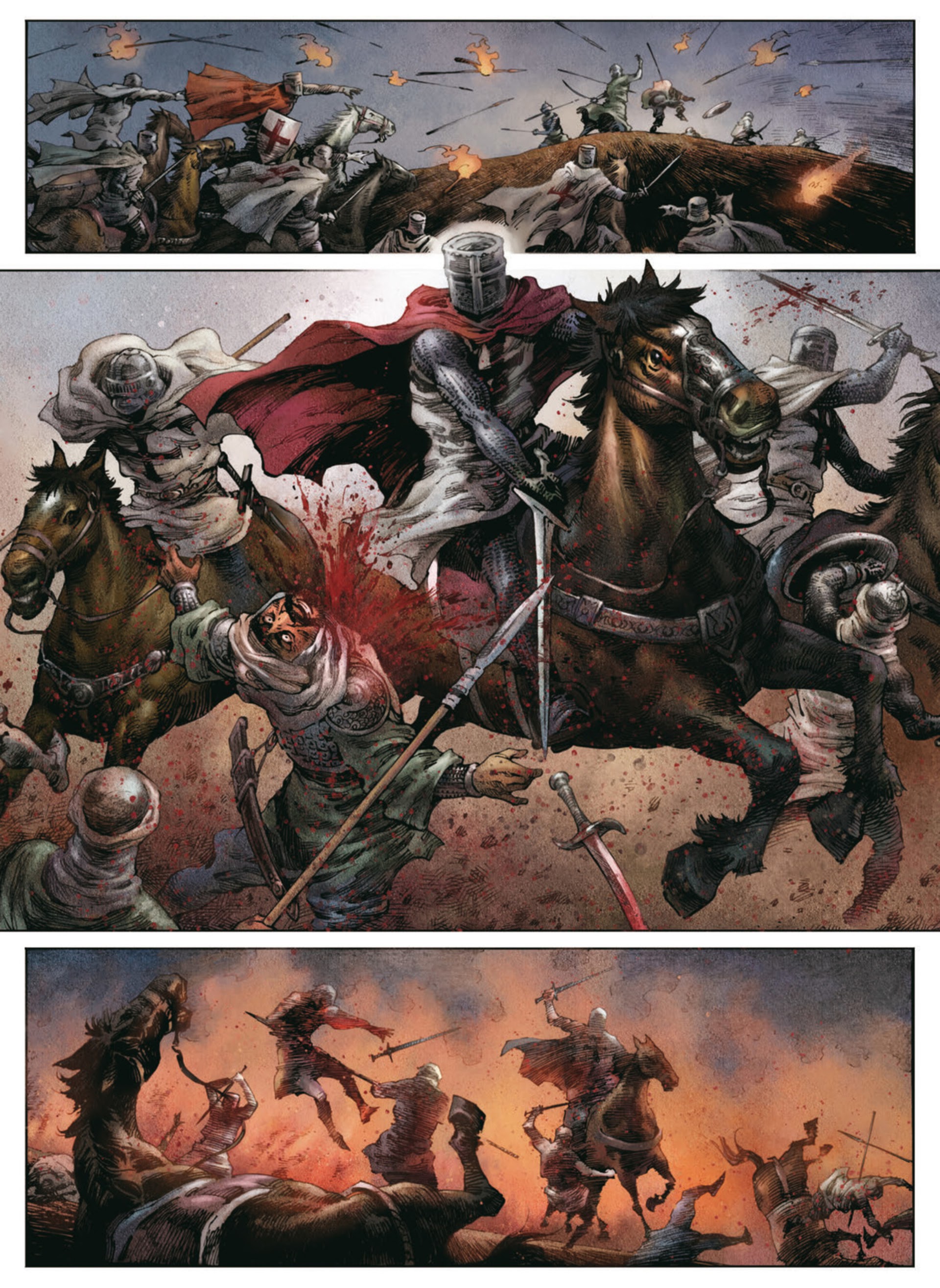Read online Crusades comic -  Issue #3 - 33