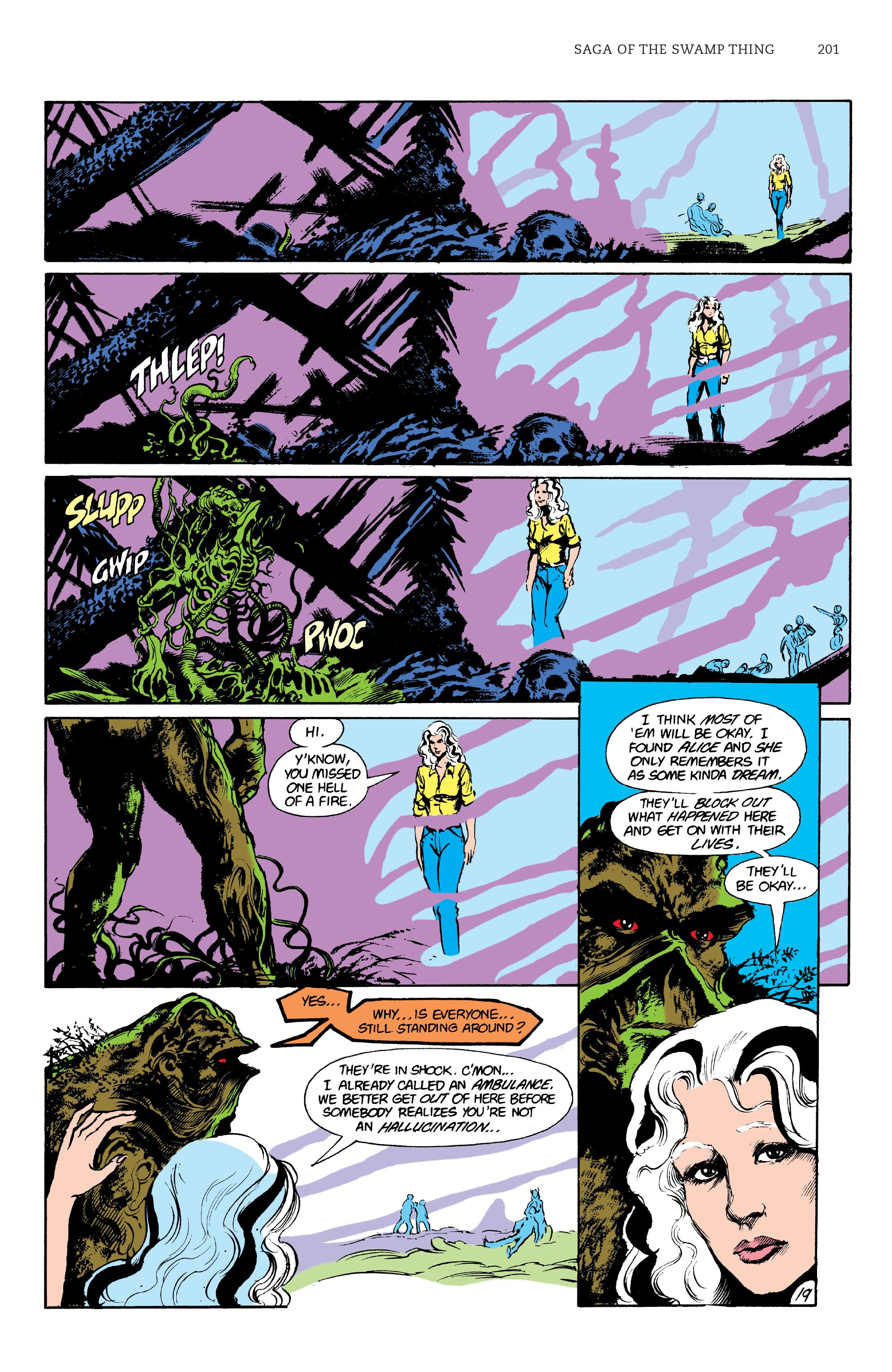 Read online Saga of the Swamp Thing comic -  Issue # TPB 3 (Part 2) - 98