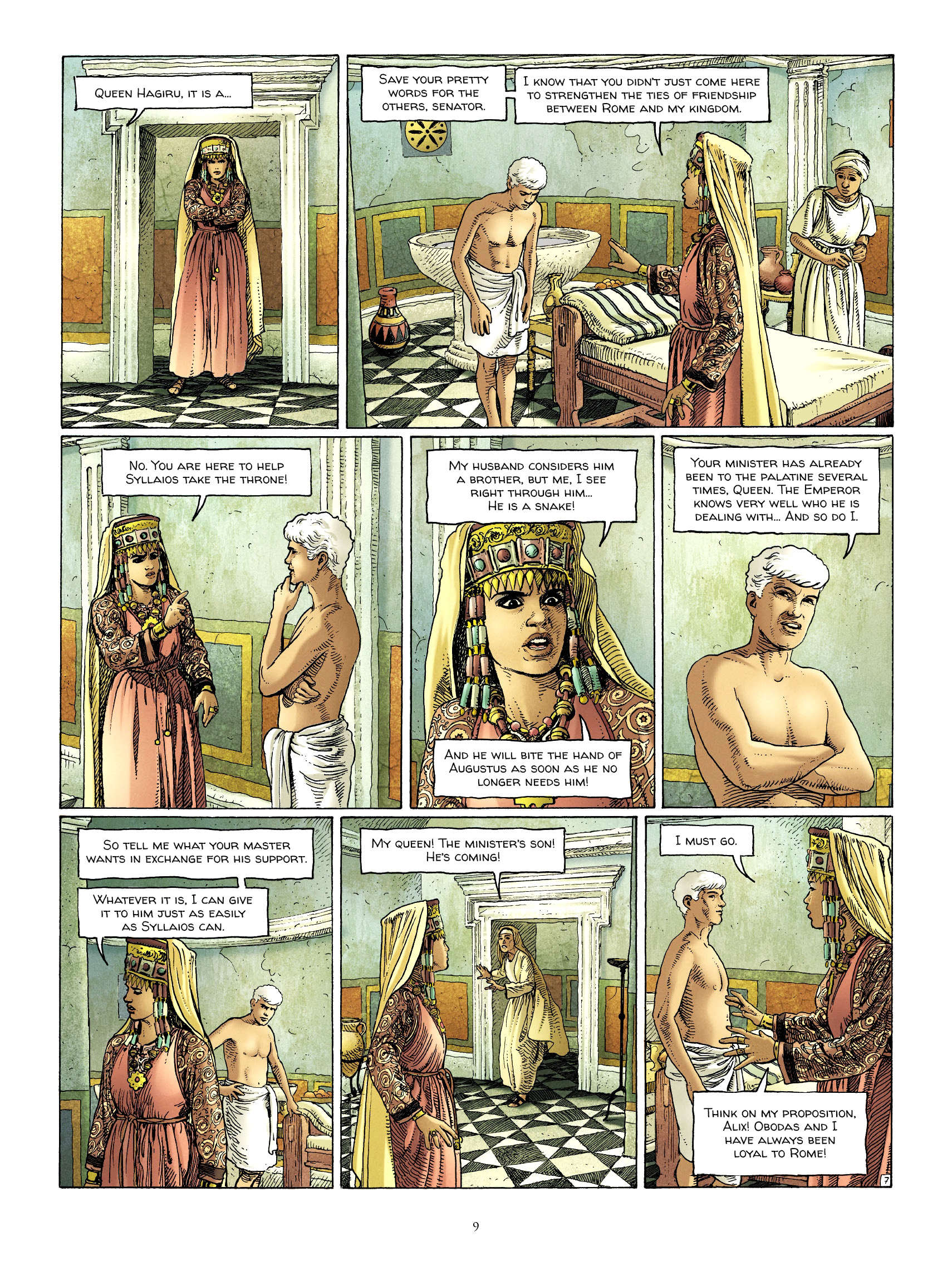 Read online Alix Senator comic -  Issue #8 - 11