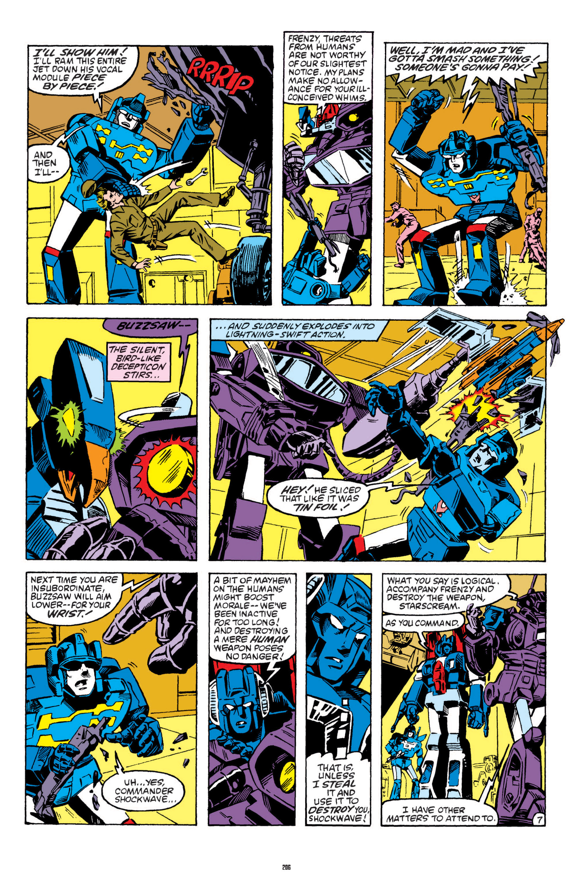 Read online The Transformers Classics comic -  Issue # TPB 1 - 207