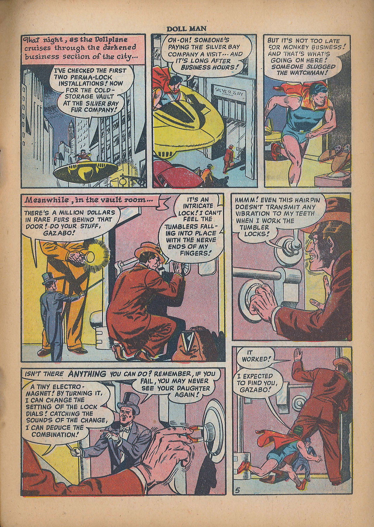 Read online Doll Man comic -  Issue #22 - 7
